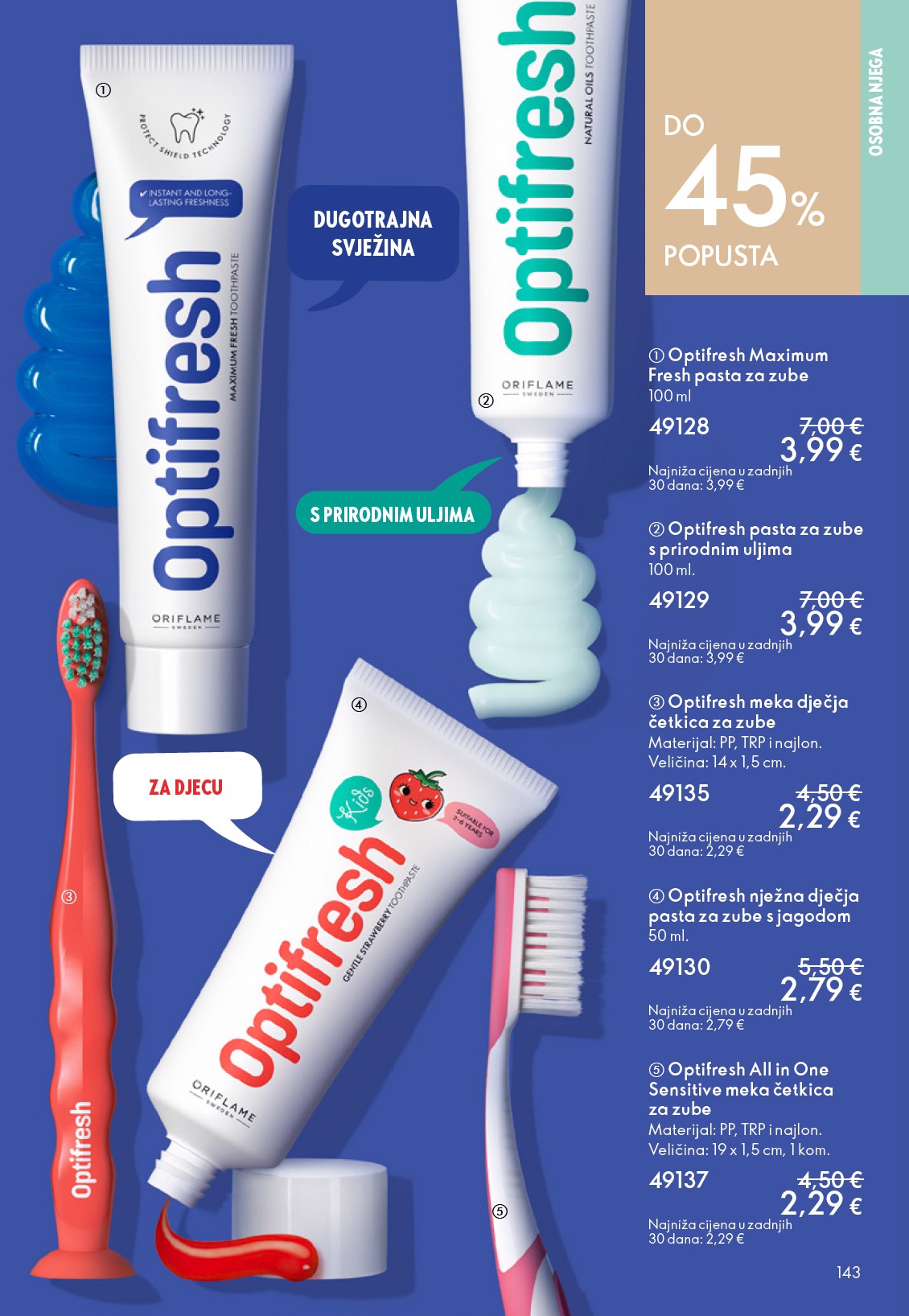 oriflame - Aktualni katalog Oriflame od srijede, 03.06.2026 do utorka, 23.06.2026 - page: 143