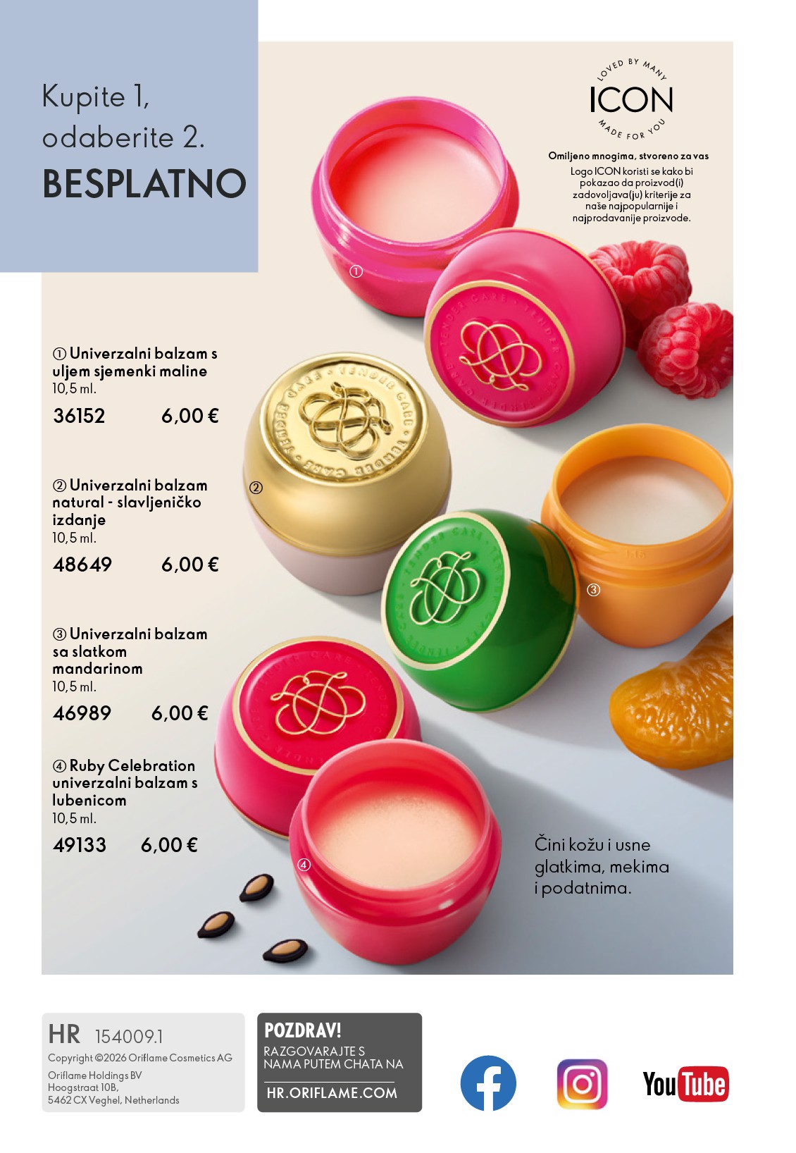 oriflame - Aktualni katalog Oriflame od srijede, 03.06.2026 do utorka, 23.06.2026 - page: 164