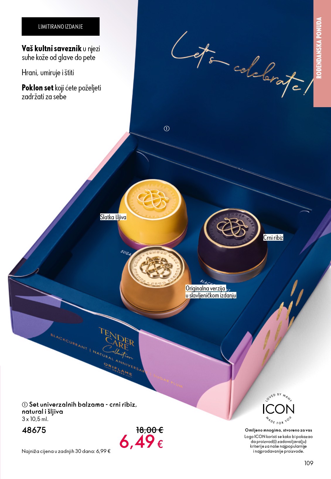 oriflame - Aktualni katalog Oriflame od srijede, 03.06.2026 do utorka, 23.06.2026 - page: 109