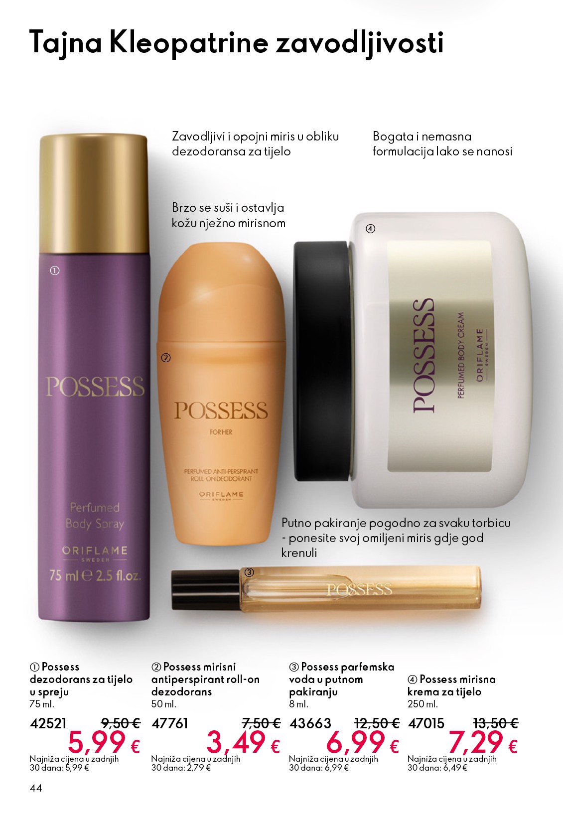 oriflame - Aktualni katalog Oriflame od srijede, 03.06.2026 do utorka, 23.06.2026 - page: 44