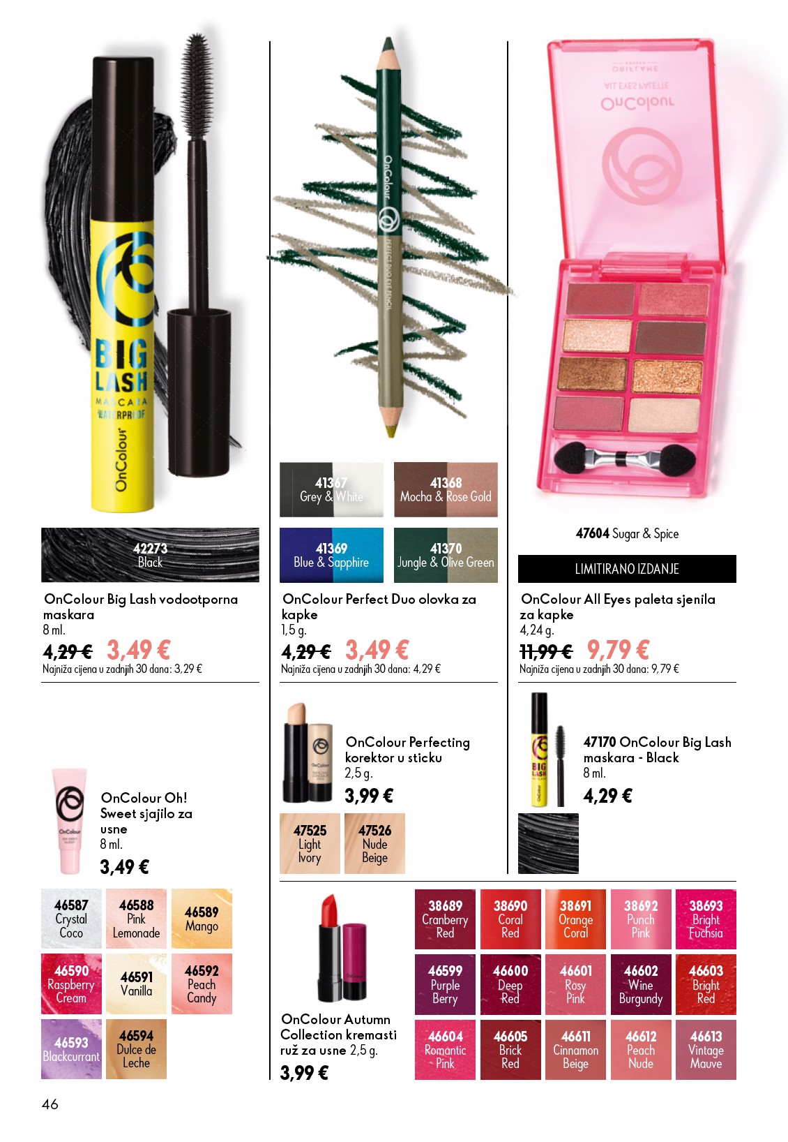 oriflame - Aktualni katalog Oriflame od srijede, 15.07.2026 do utorka, 04.08.2026 - page: 46