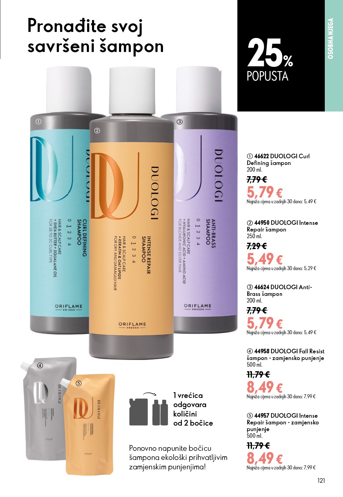 oriflame - Aktualni katalog Oriflame od srijede, 15.07.2026 do utorka, 04.08.2026 - page: 121
