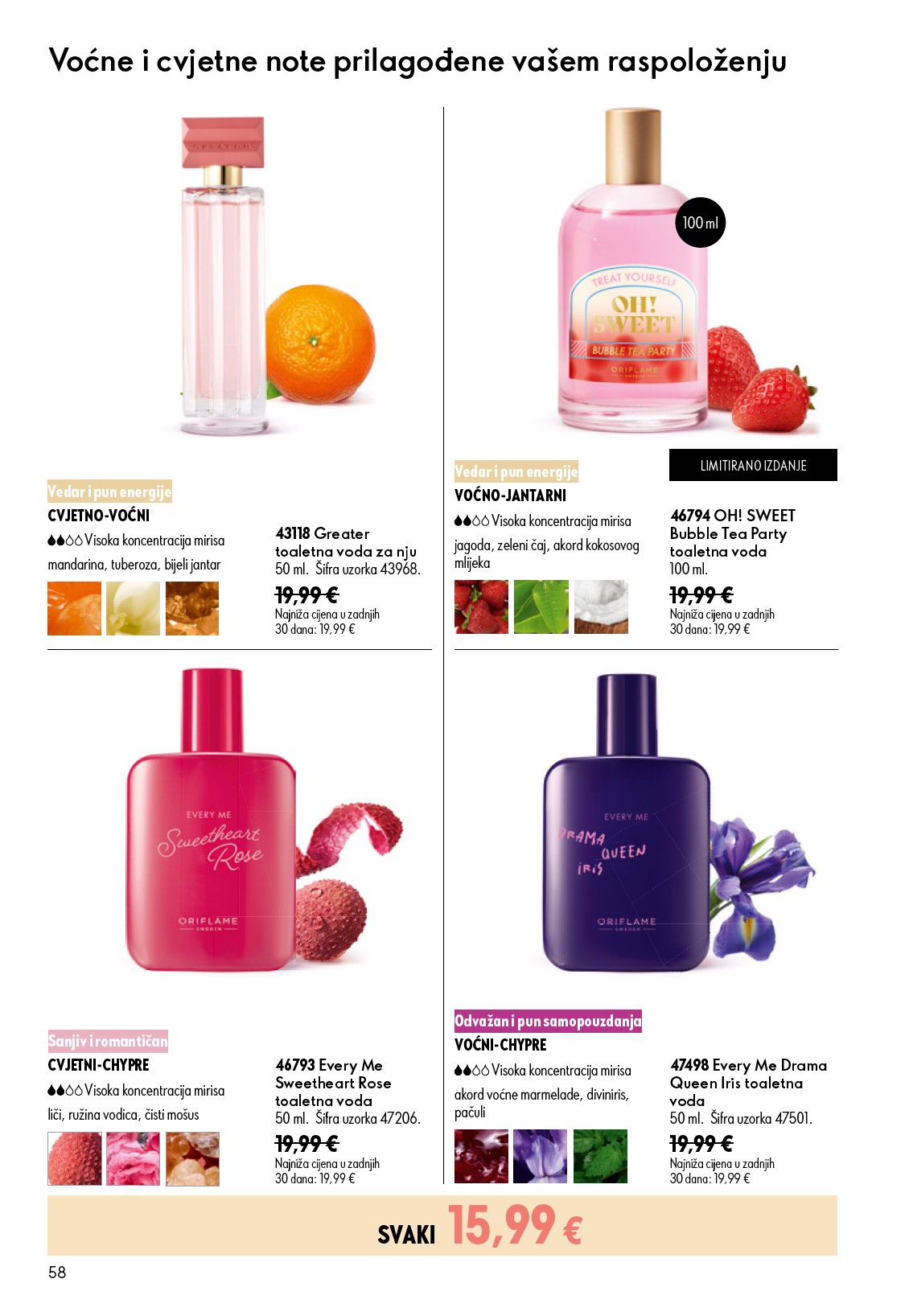 oriflame - Aktualni katalog Oriflame od srijede, 15.07.2026 do utorka, 04.08.2026 - page: 58