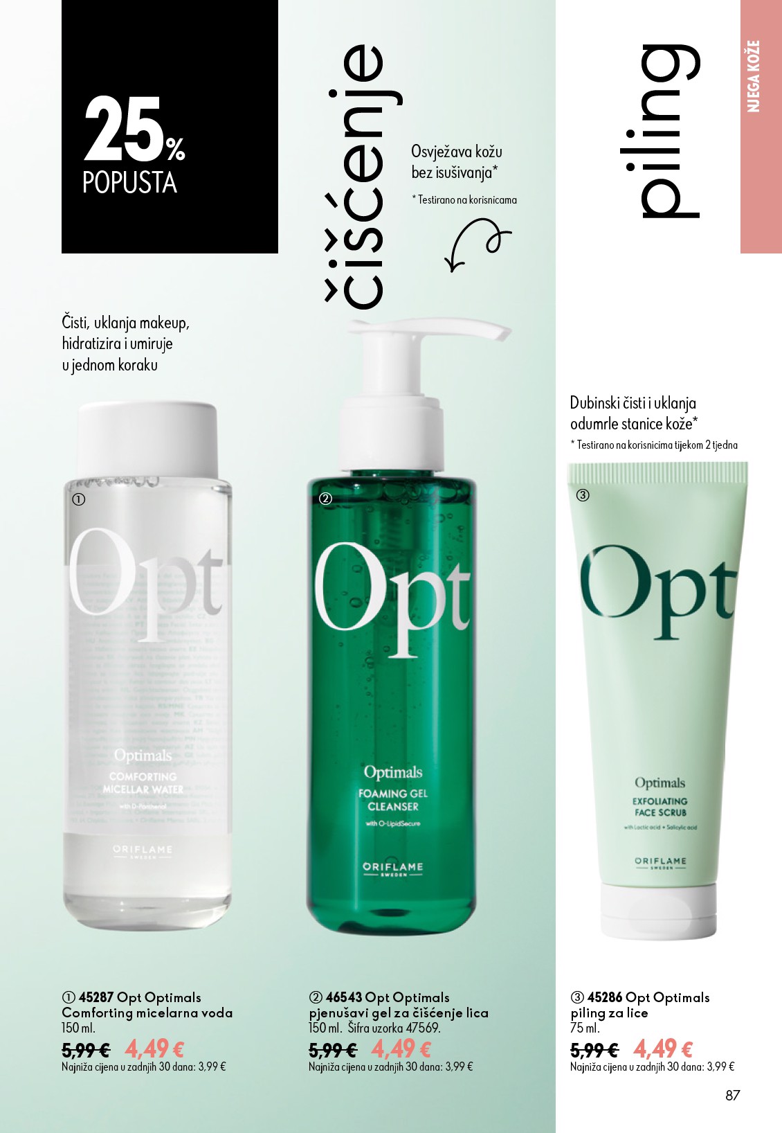 oriflame - Aktualni katalog Oriflame od srijede, 15.07.2026 do utorka, 04.08.2026 - page: 87