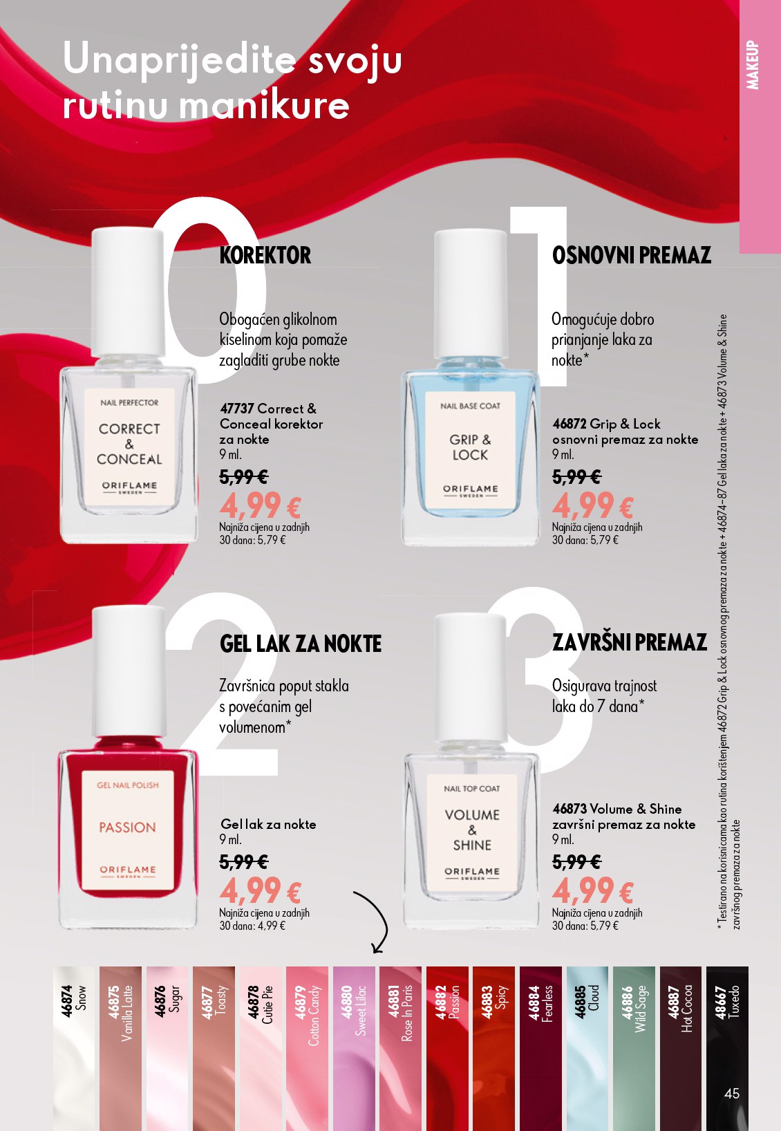 oriflame - Aktualni katalog Oriflame od srijede, 15.07.2026 do utorka, 04.08.2026 - page: 45