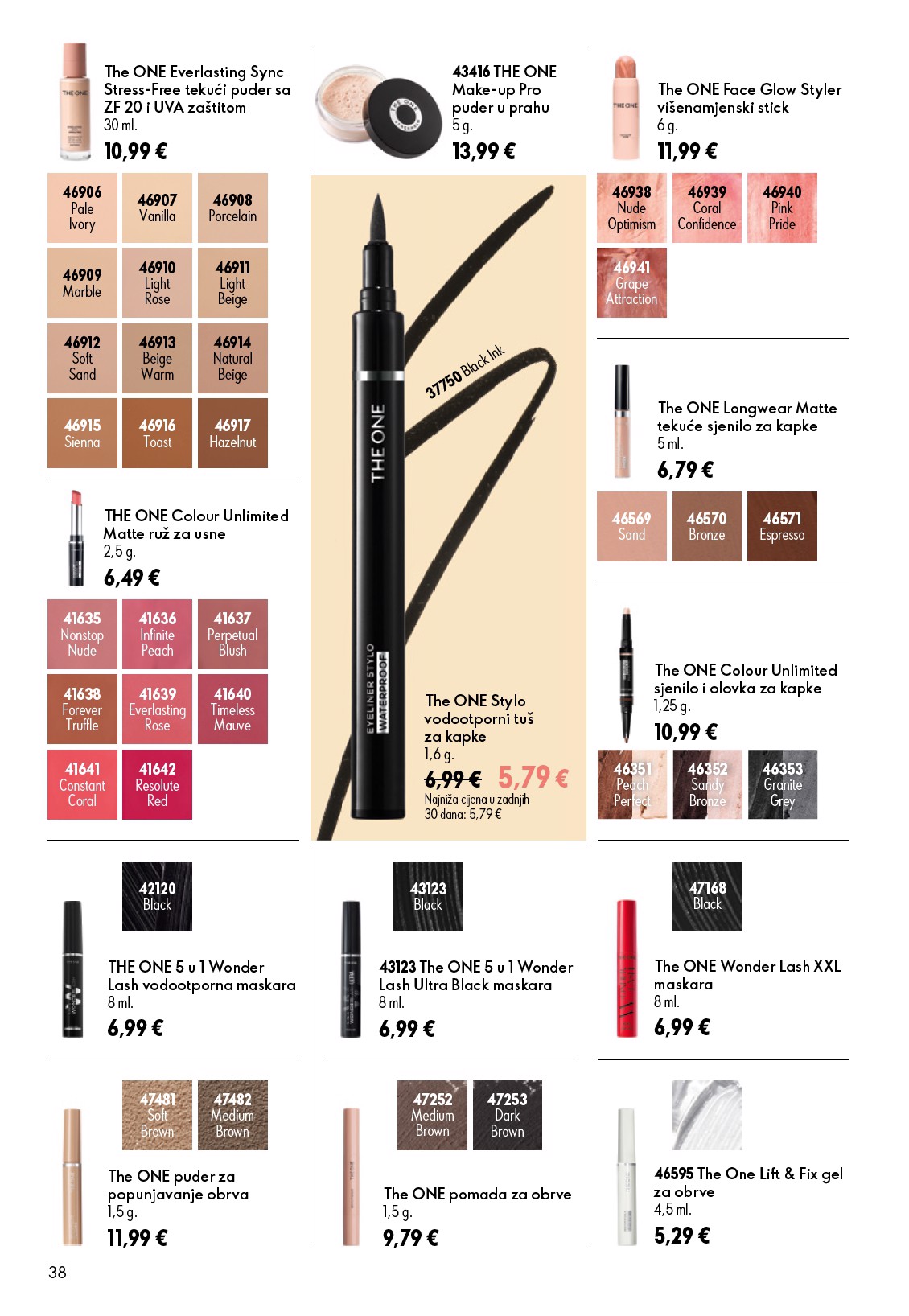 oriflame - Aktualni katalog Oriflame od srijede, 15.07.2026 do utorka, 04.08.2026 - page: 38