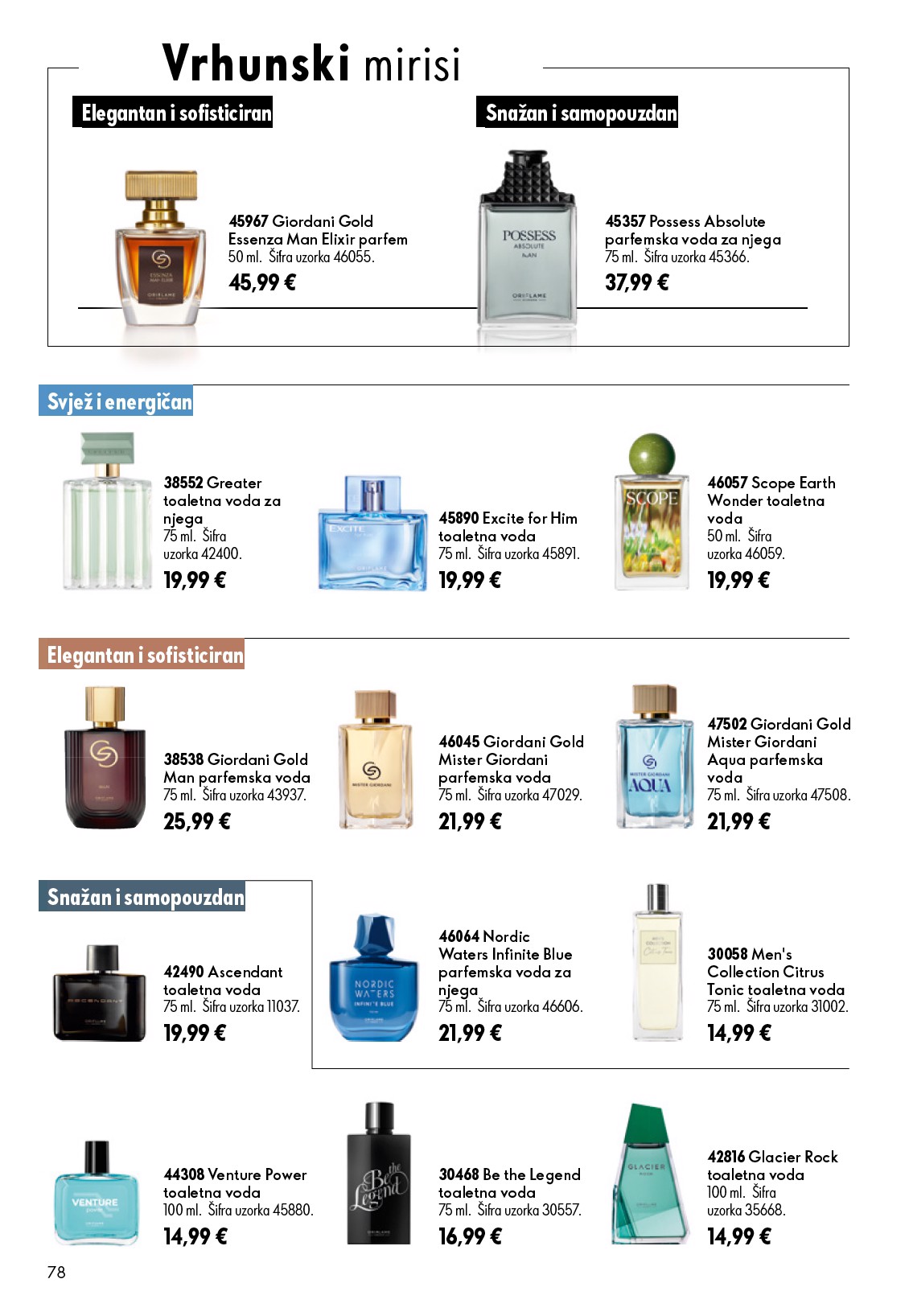 oriflame - Aktualni katalog Oriflame od srijede, 15.07.2026 do utorka, 04.08.2026 - page: 78