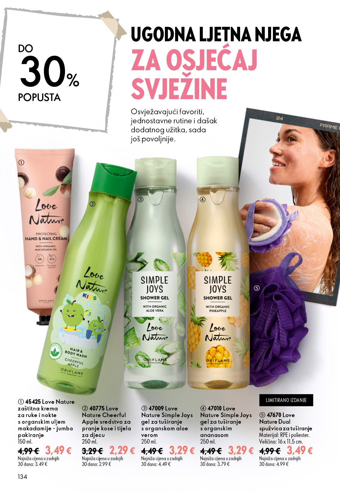 oriflame - Aktualni katalog Oriflame od srijede, 15.07.2026 do utorka, 04.08.2026 - page: 134