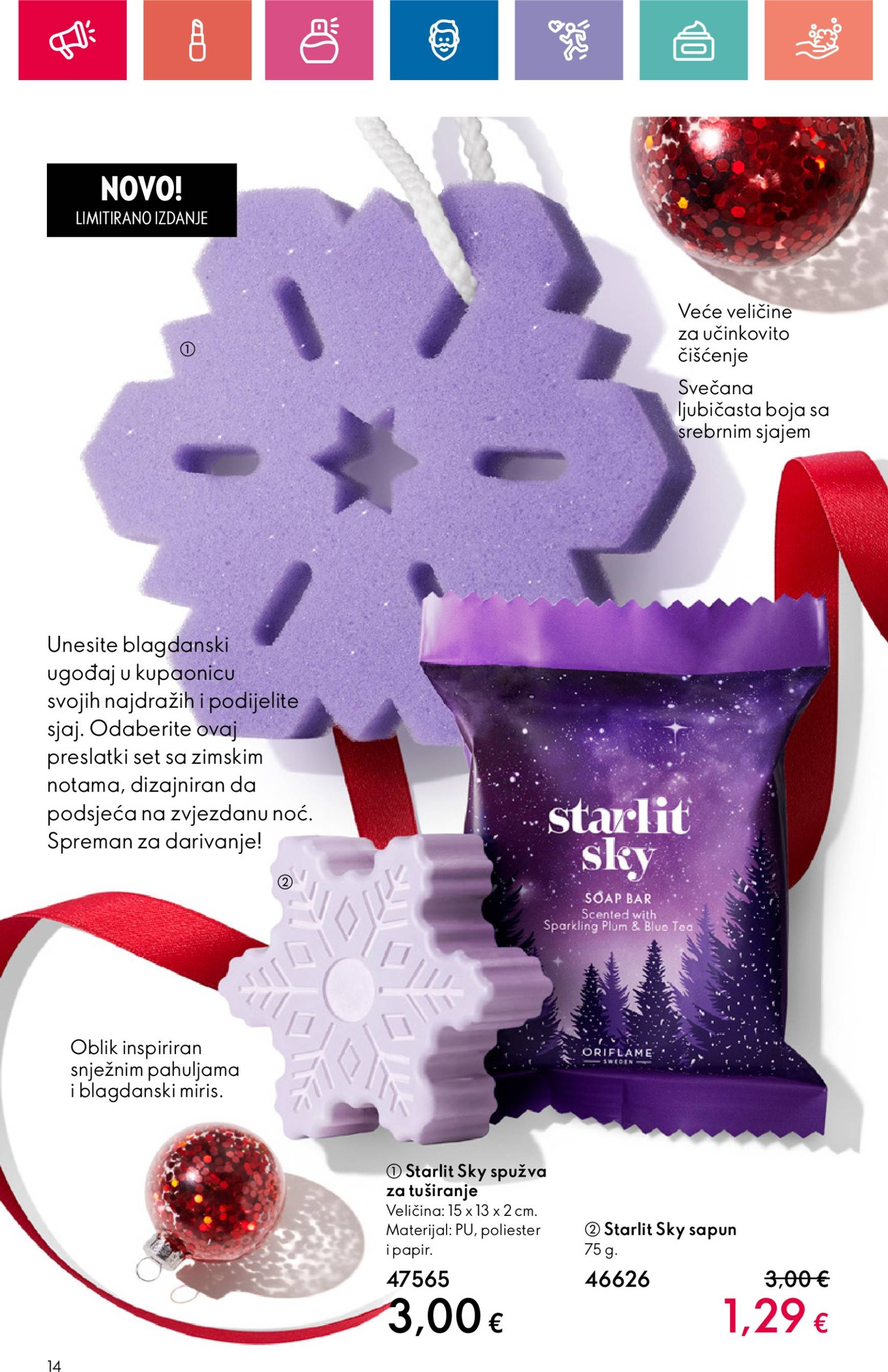 oriflame - Oriflame katalog vrijedi od 05.12. do 04.01. - page: 14 oriflame - Oriflame katalog vrijedi od 05.12. do 04.01. - page: 14