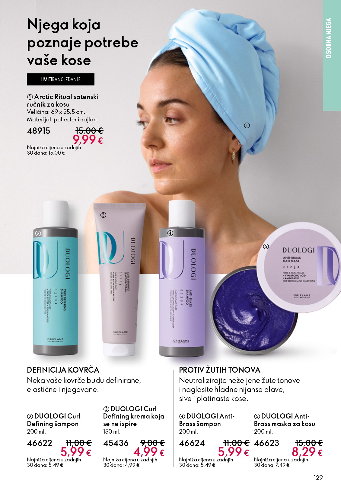 oriflame - Aktualni Oriflame katalog vrijedi od srijede 22.04.2026 do utorka 12.05.2026 - page: 129