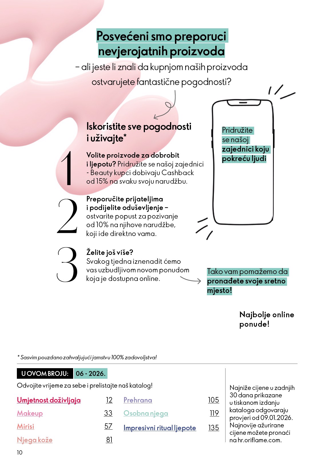 oriflame - Aktualni Oriflame katalog vrijedi od srijede 22.04.2026 do utorka 12.05.2026 - page: 10
