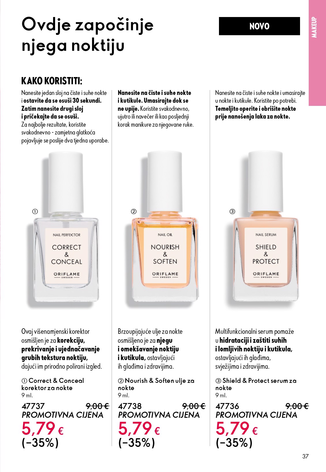 oriflame - Aktualni Oriflame katalog vrijedi od srijede 22.04.2026 do utorka 12.05.2026 - page: 37