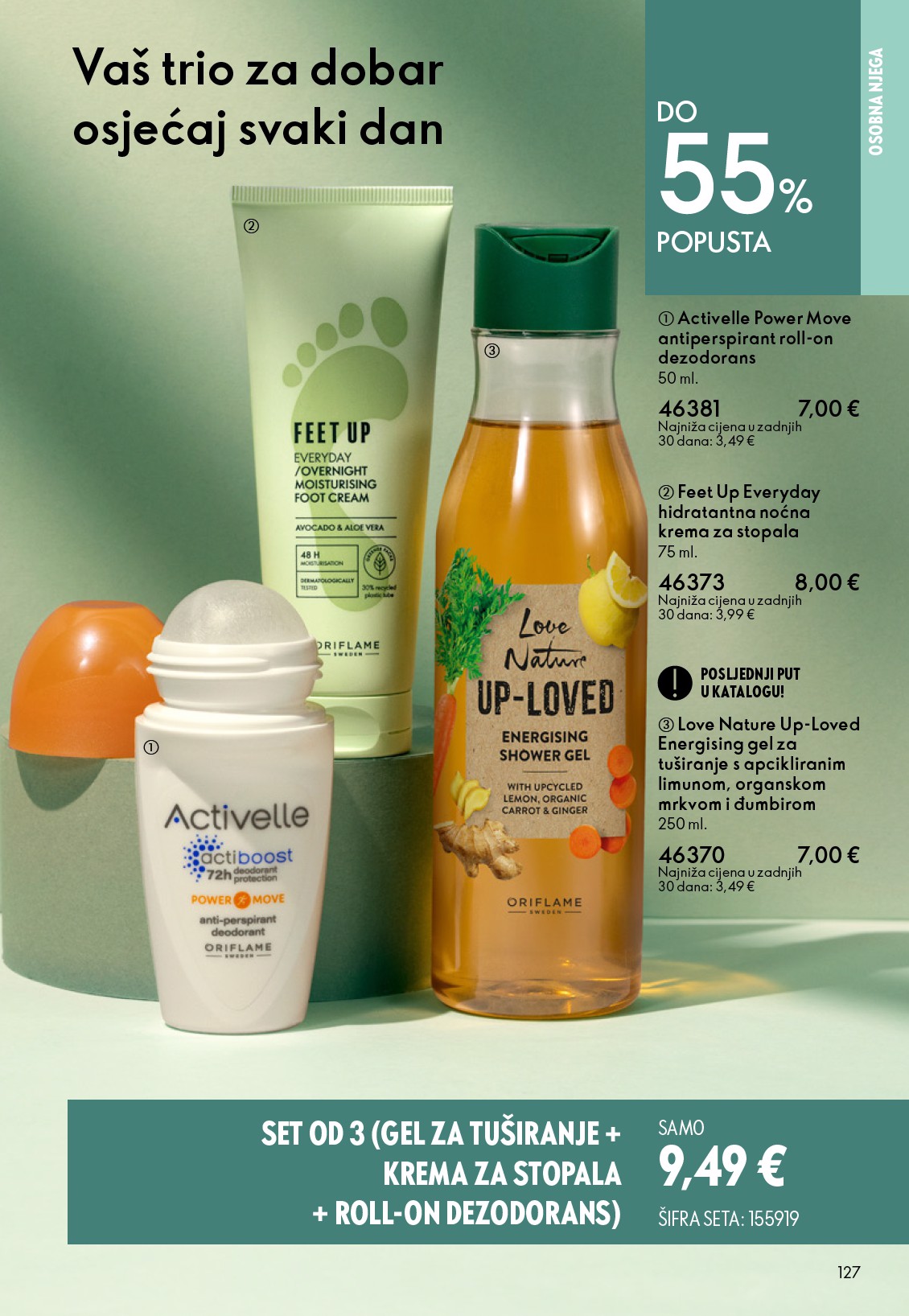 oriflame - Aktualni Oriflame katalog vrijedi od srijede 22.04.2026 do utorka 12.05.2026 - page: 127