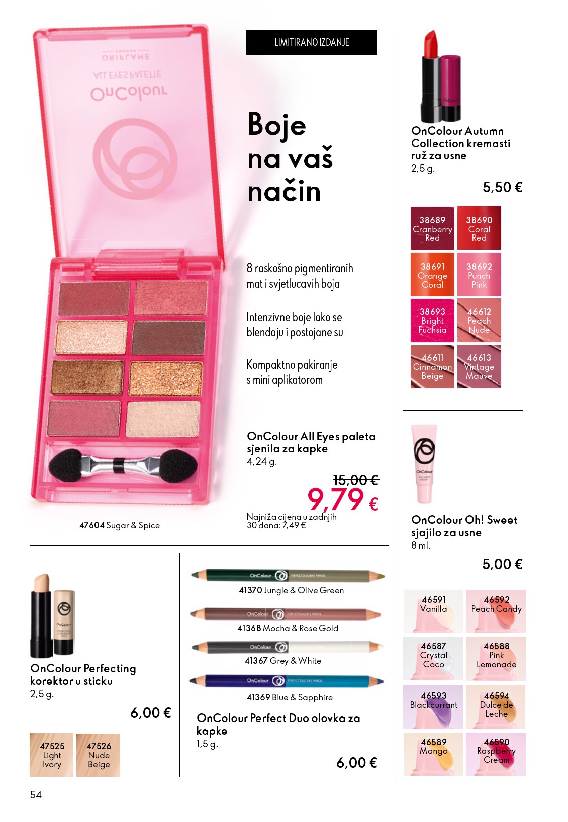 oriflame - Aktualni Oriflame katalog vrijedi od srijede 22.04.2026 do utorka 12.05.2026 - page: 54
