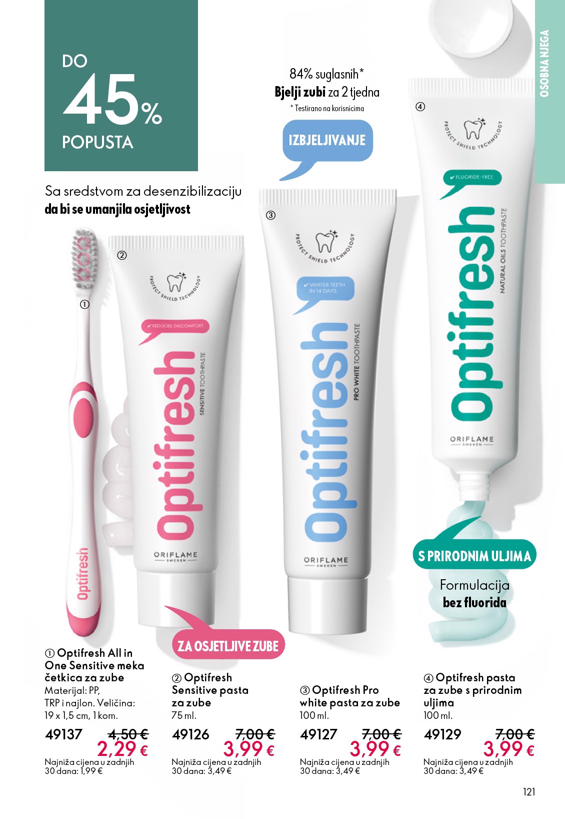 oriflame - Aktualni Oriflame katalog vrijedi od srijede 22.04.2026 do utorka 12.05.2026 - page: 121