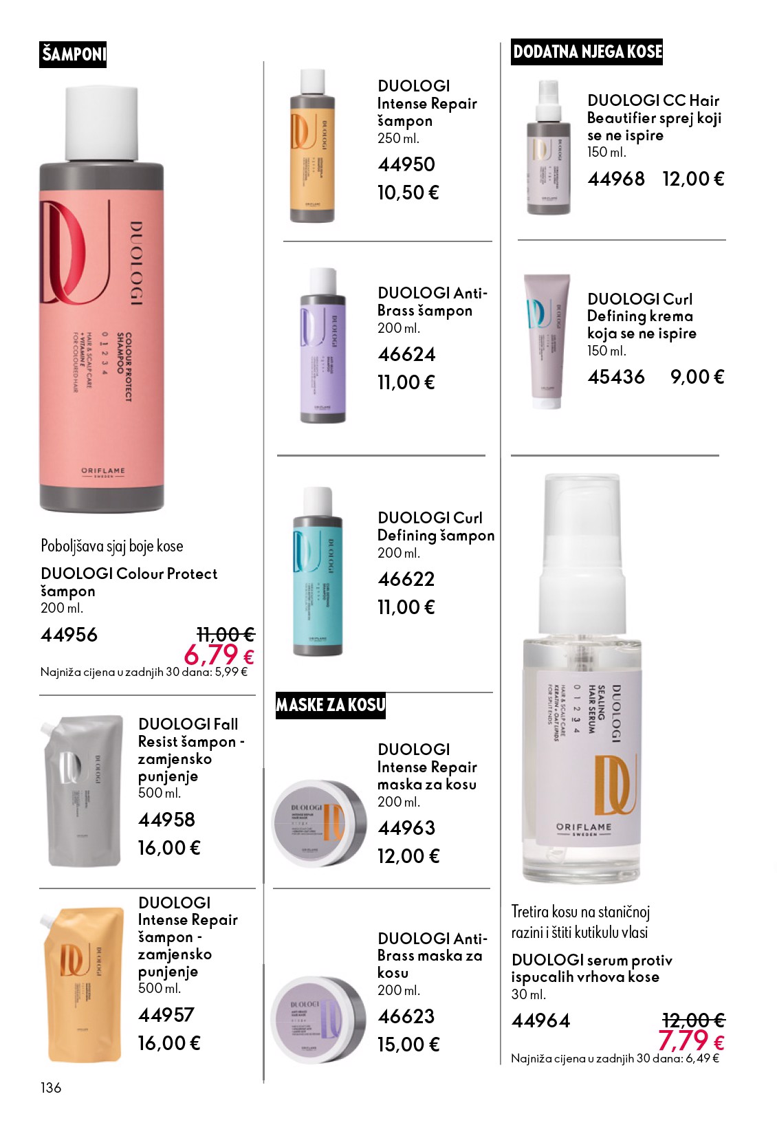 oriflame - Aktualni Oriflame katalog vrijedi od srijede 13.05.2026 do utorka 02.06.2026 - page: 136