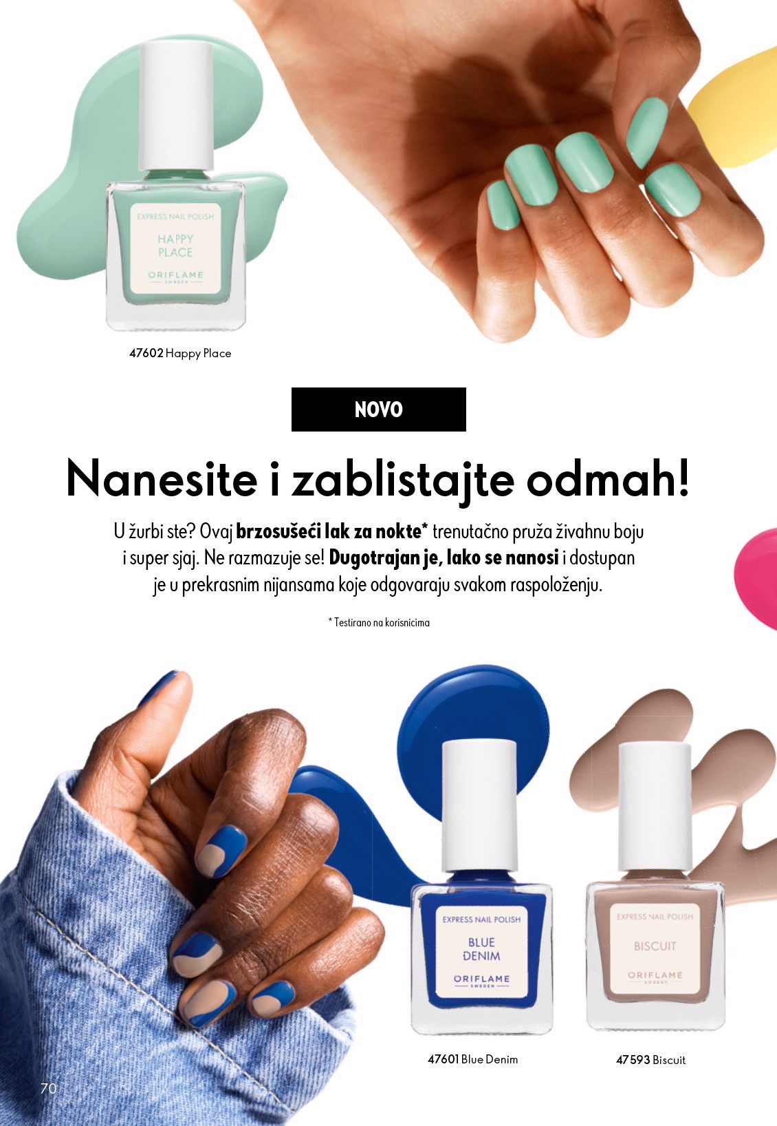 oriflame - Aktualni Oriflame katalog vrijedi od srijede 13.05.2026 do utorka 02.06.2026 - page: 70