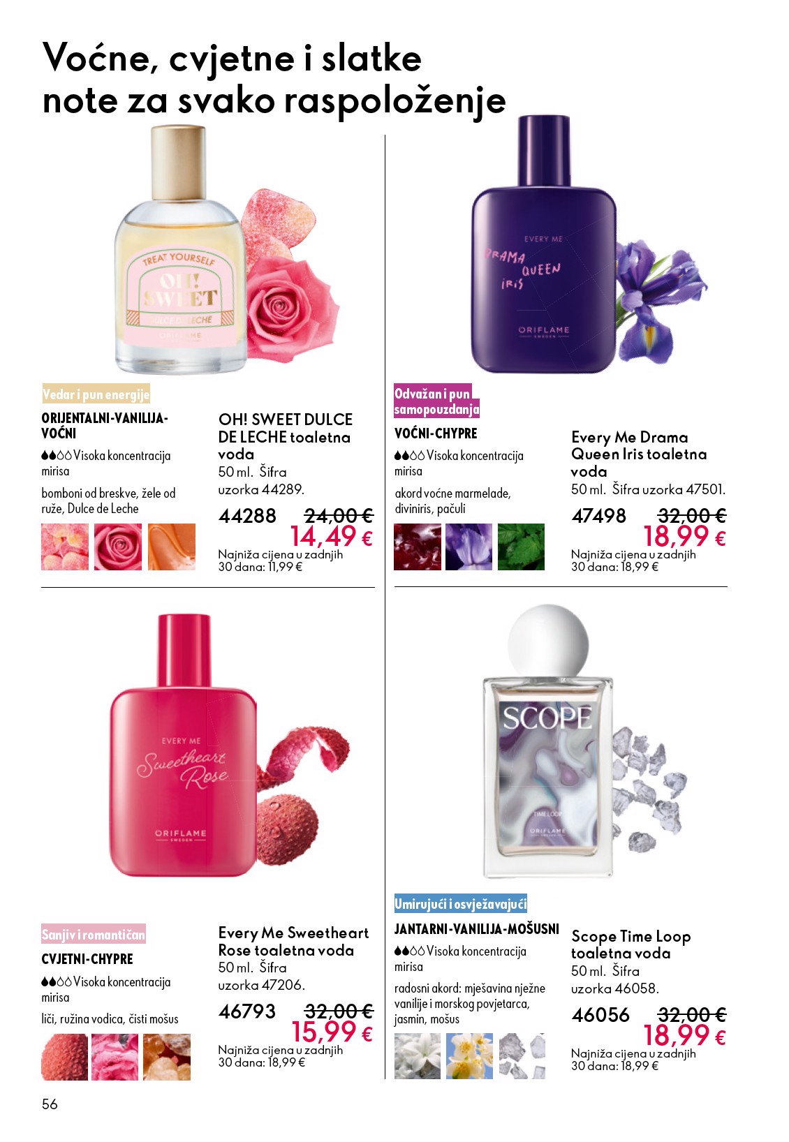 oriflame - Aktualni Oriflame katalog vrijedi od srijede 13.05.2026 do utorka 02.06.2026 - page: 56