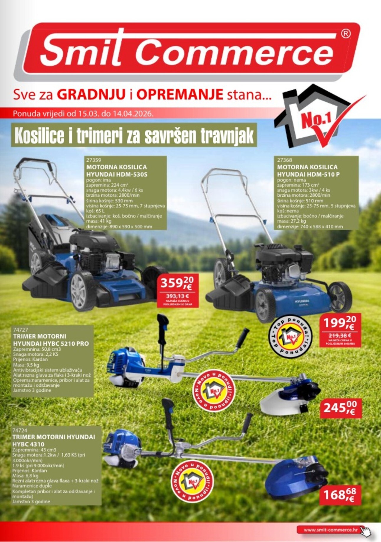 smit-commerce - Prelistajte katalog Smit Commerce, vrijedi od 15.03.2026 do 14.04.2026