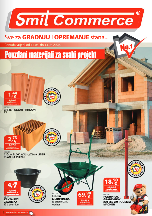 smit-commerce - Aktualni Smit Commerce katalog vrijedi od srijede 15.04.2026 do četvrtka 14.05.2026 - page: 1
