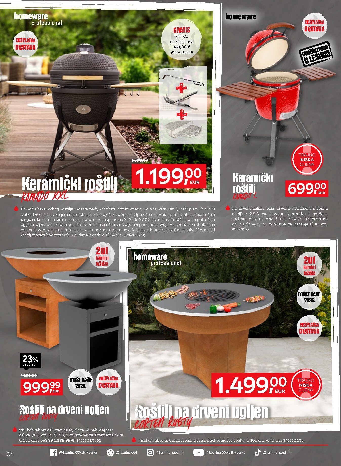 lesnina-xxxl - Aktualni katalog Lesnina - Ljetne roštiljade od četvrtka, 02.07.2026 do srijede, 30.09.2026 - page: 4