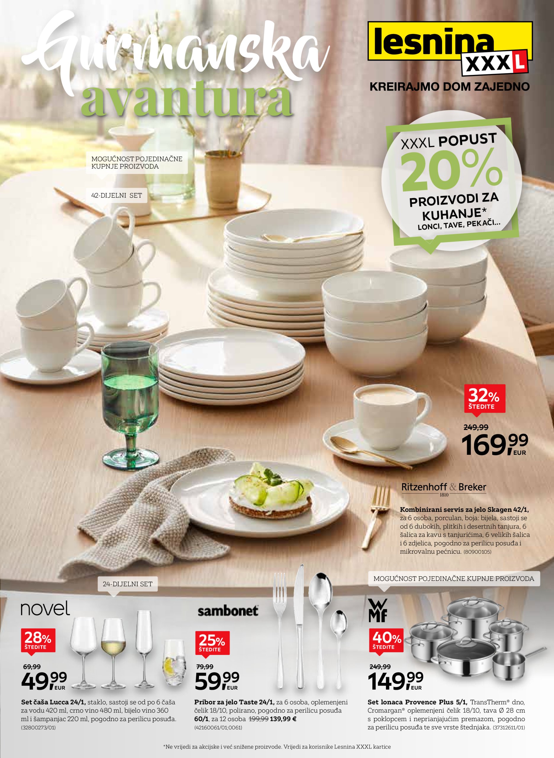 lesnina-xxxl - Lesnina - Gurmanska avantura katalog vrijedi od 02.05. do 31.05.