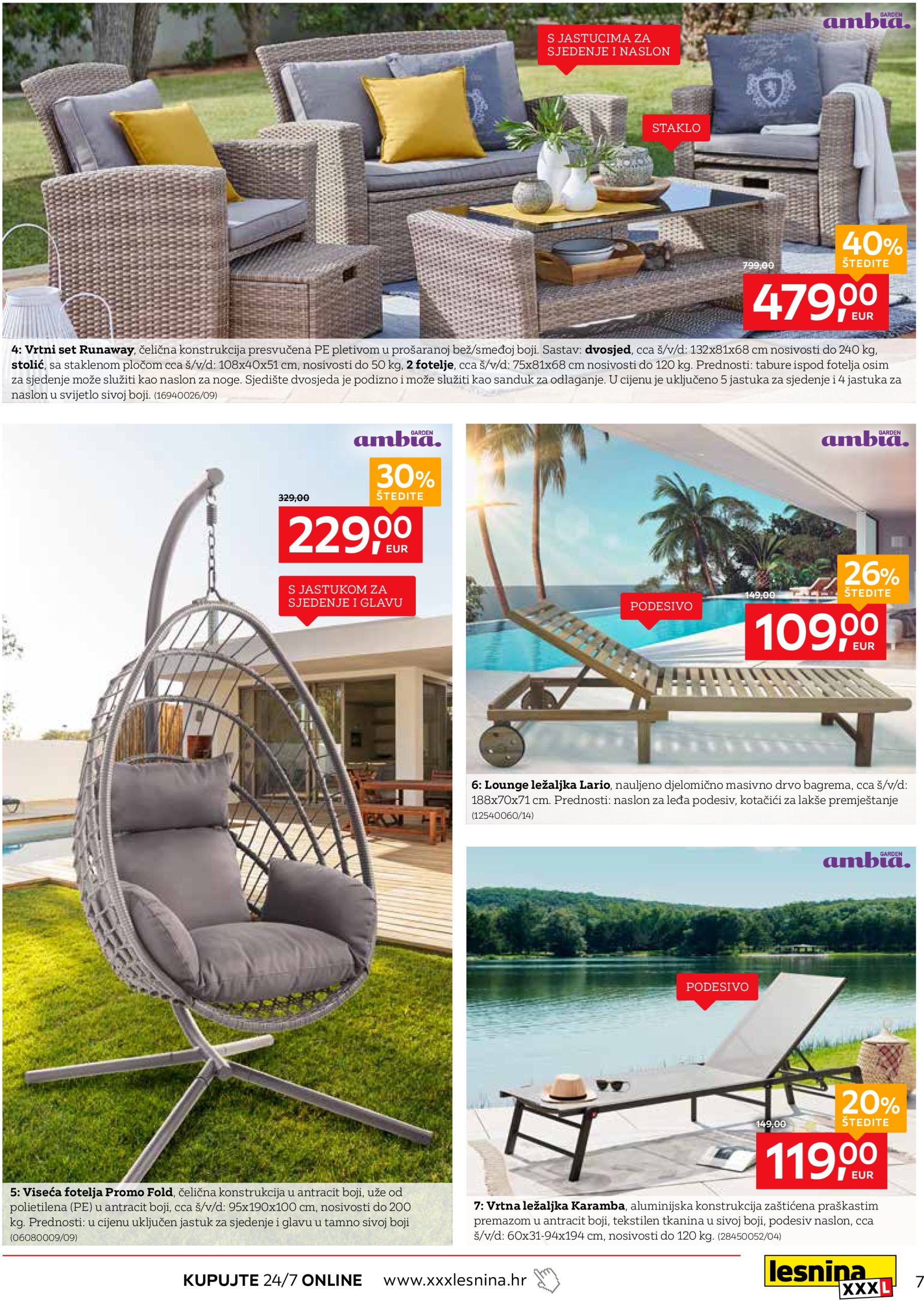 lesnina-xxxl - Prelistajte ovaj Lesnina - Festival brendova - namještaj katalog, vrijedi od 02.06. do 26.06. - page: 7