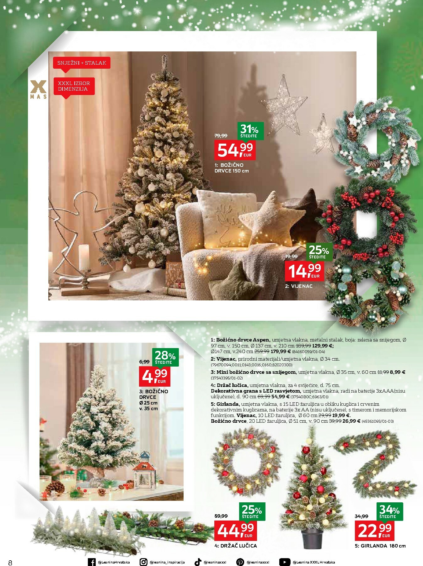 lesnina-xxxl - Prelistajte katalog Lesnina - Čarolija Božića, vrijedi od 29.10. do 30.11. - page: 8