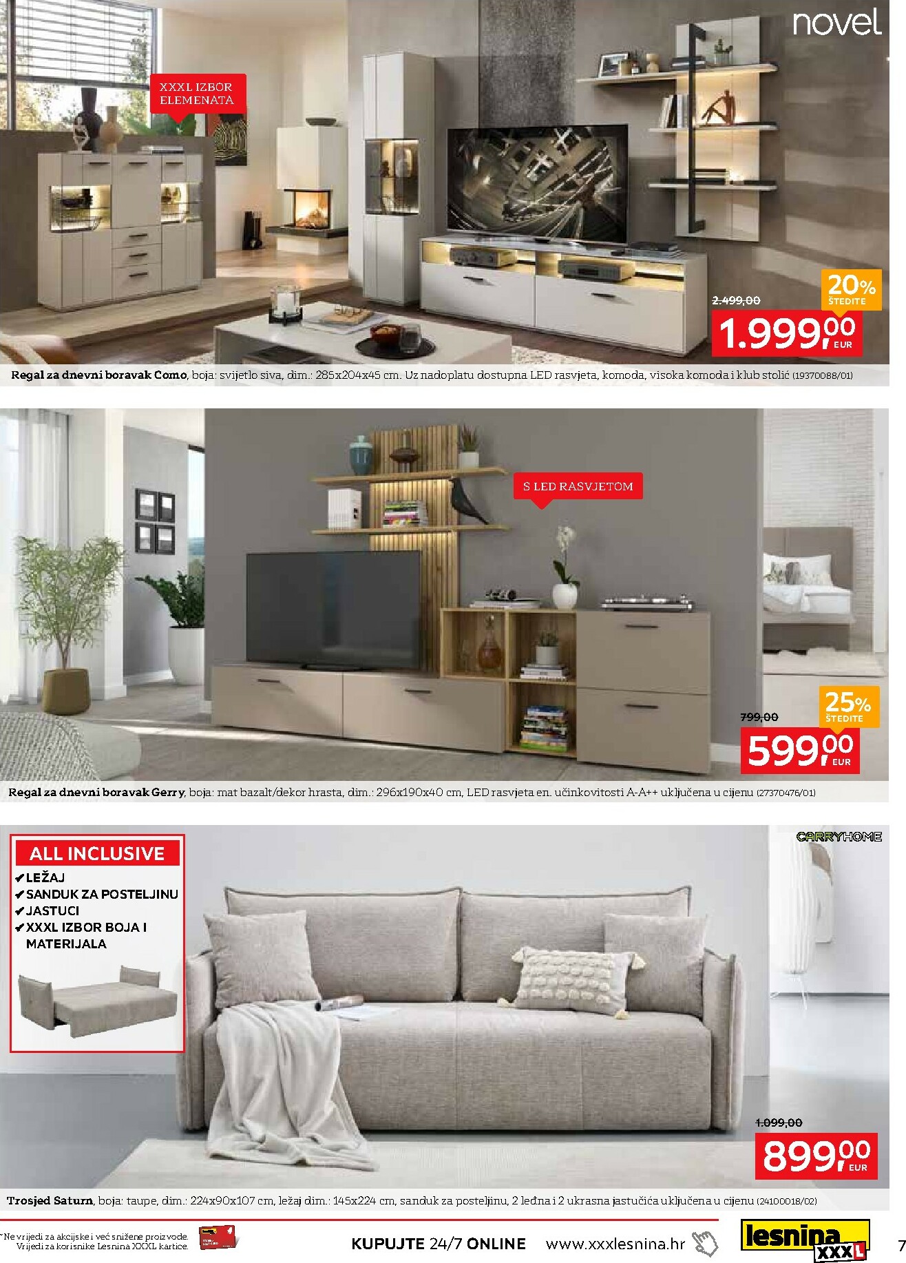lesnina-xxxl - Prelistajte katalog Lesnina - Vaša oaza opuštanja, vrijedi od 03.11. do 20.11. - page: 7