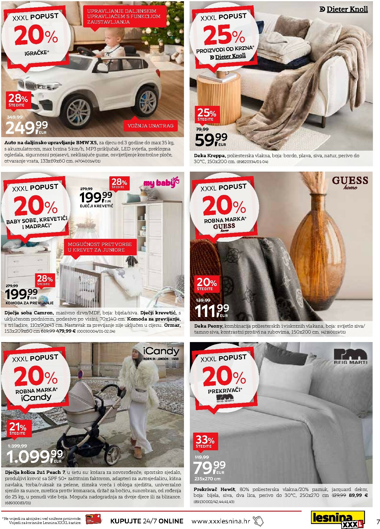 lesnina-xxxl - Prelistajte katalog Lesnina - Festival brendova, vrijedi od 01.12. do 24.12. - page: 7