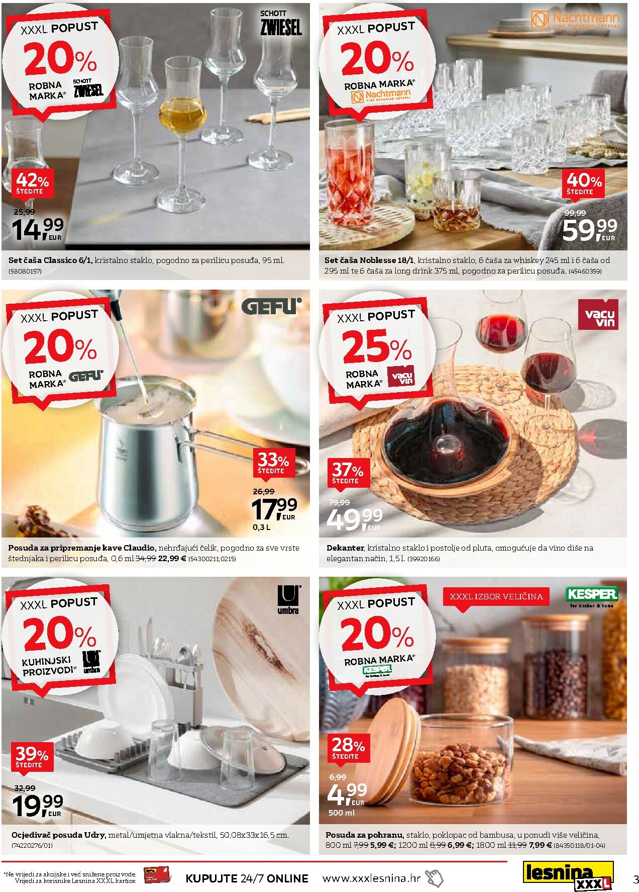 lesnina-xxxl - Prelistajte katalog Lesnina - Festival brendova, vrijedi od 01.12. do 24.12. - page: 3