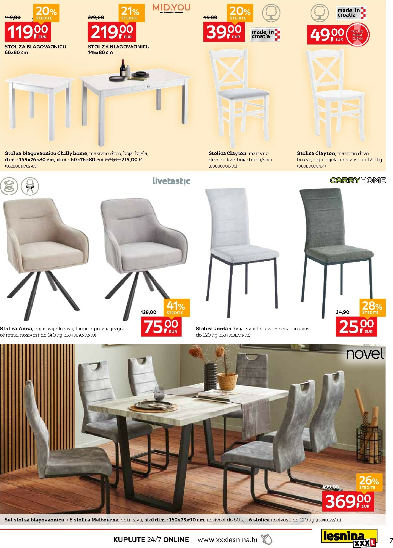 lesnina-xxxl - Prelistajte katalog Lesnina, vrijedi od 01.12. do 24.12. - page: 7