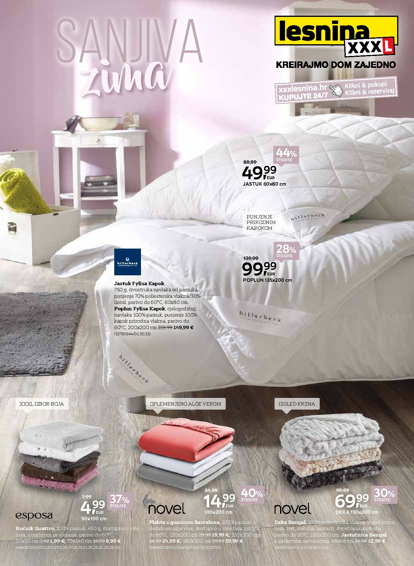 lesnina-xxxl - Prelistajte katalog Lesnina - Sanjiva zima, vrijedi od 07.01. do 22.01.