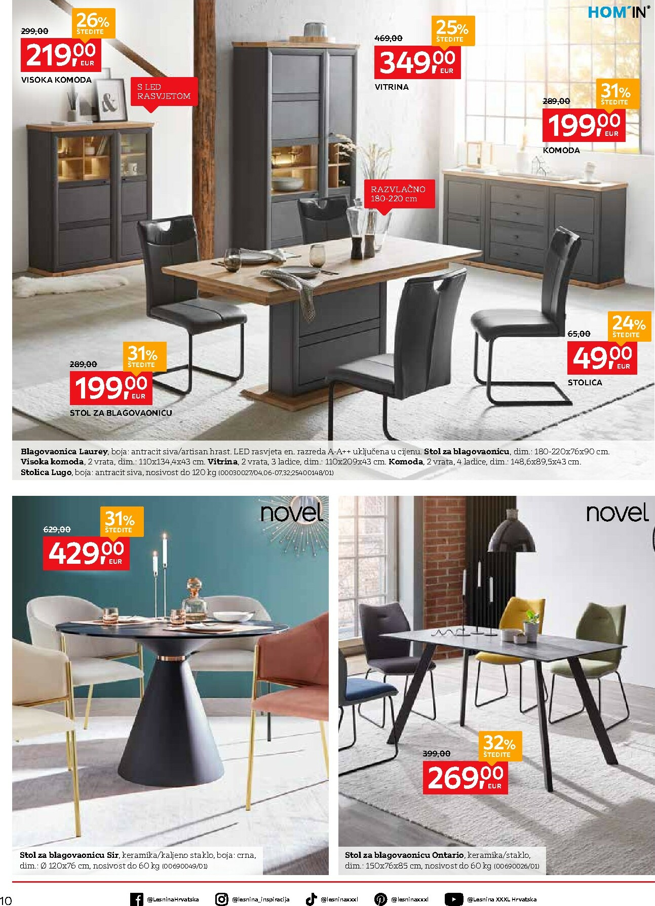 lesnina-xxxl - Prelistajte katalog Lesnina - Za ugodne snove, vrijedi od 27.01.2026 do 19.02.2026 - page: 10