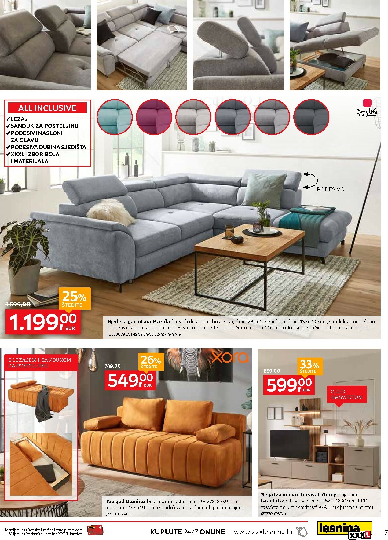 lesnina-xxxl - Prelistajte katalog Lesnina - Za ugodne snove, vrijedi od 27.01.2026 do 19.02.2026 - page: 7