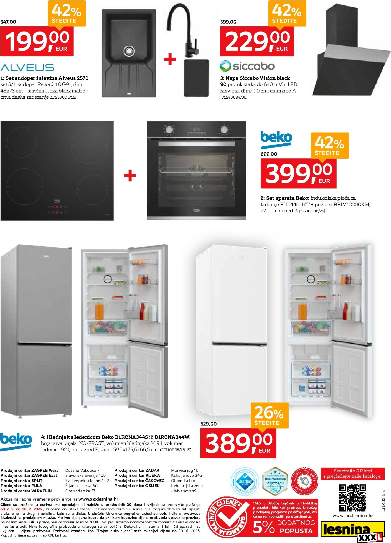 lesnina-xxxl - Prelistajte katalog Lesnina - Super akcija kuhinja, vrijedi od 02.02.2026 do 28.02.2026 - page: 8