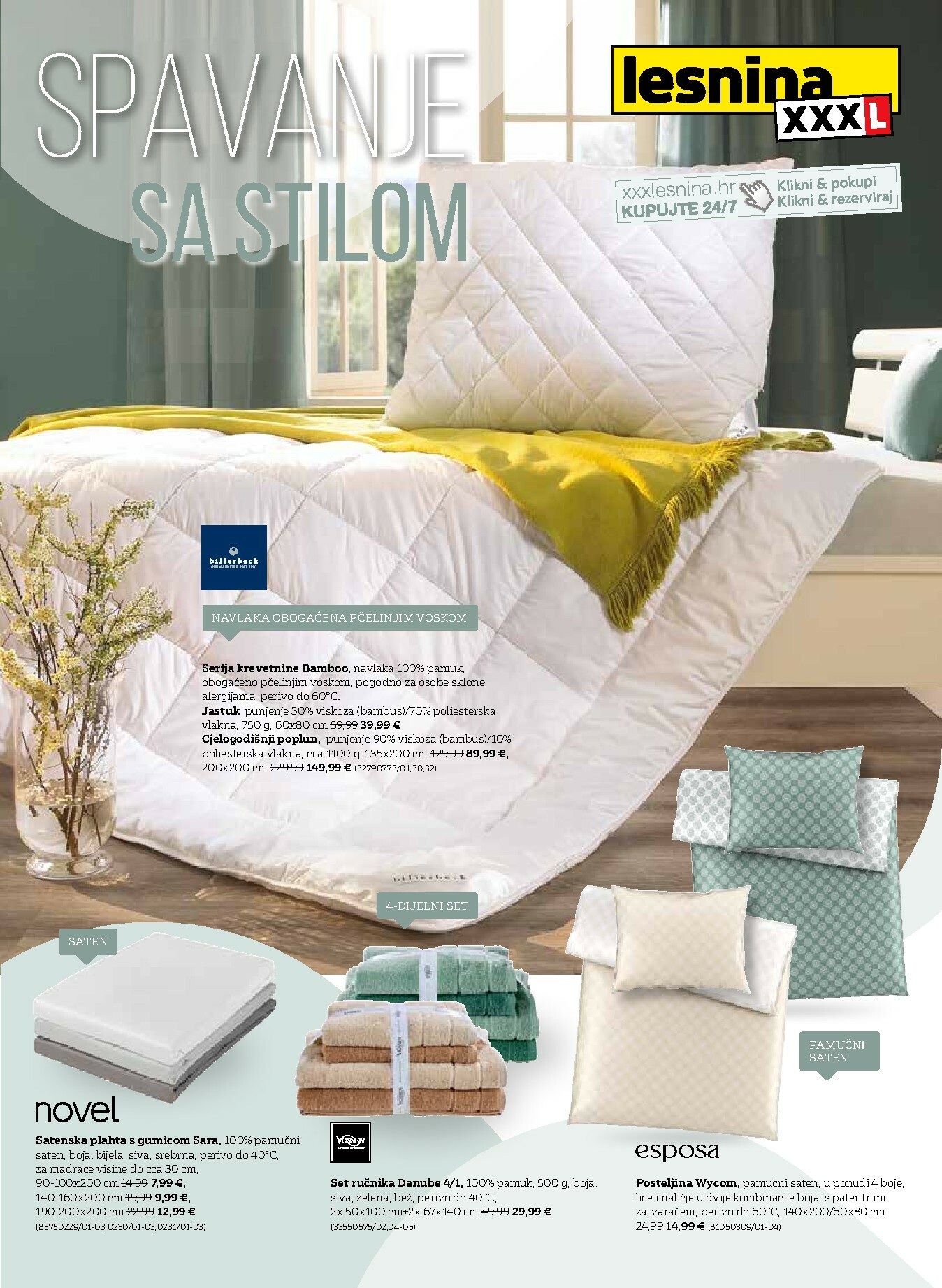 lesnina-xxxl - Prelistajte katalog Lesnina - Spavanje sa stilom, vrijedi od 02.02.2026 do 28.02.2026