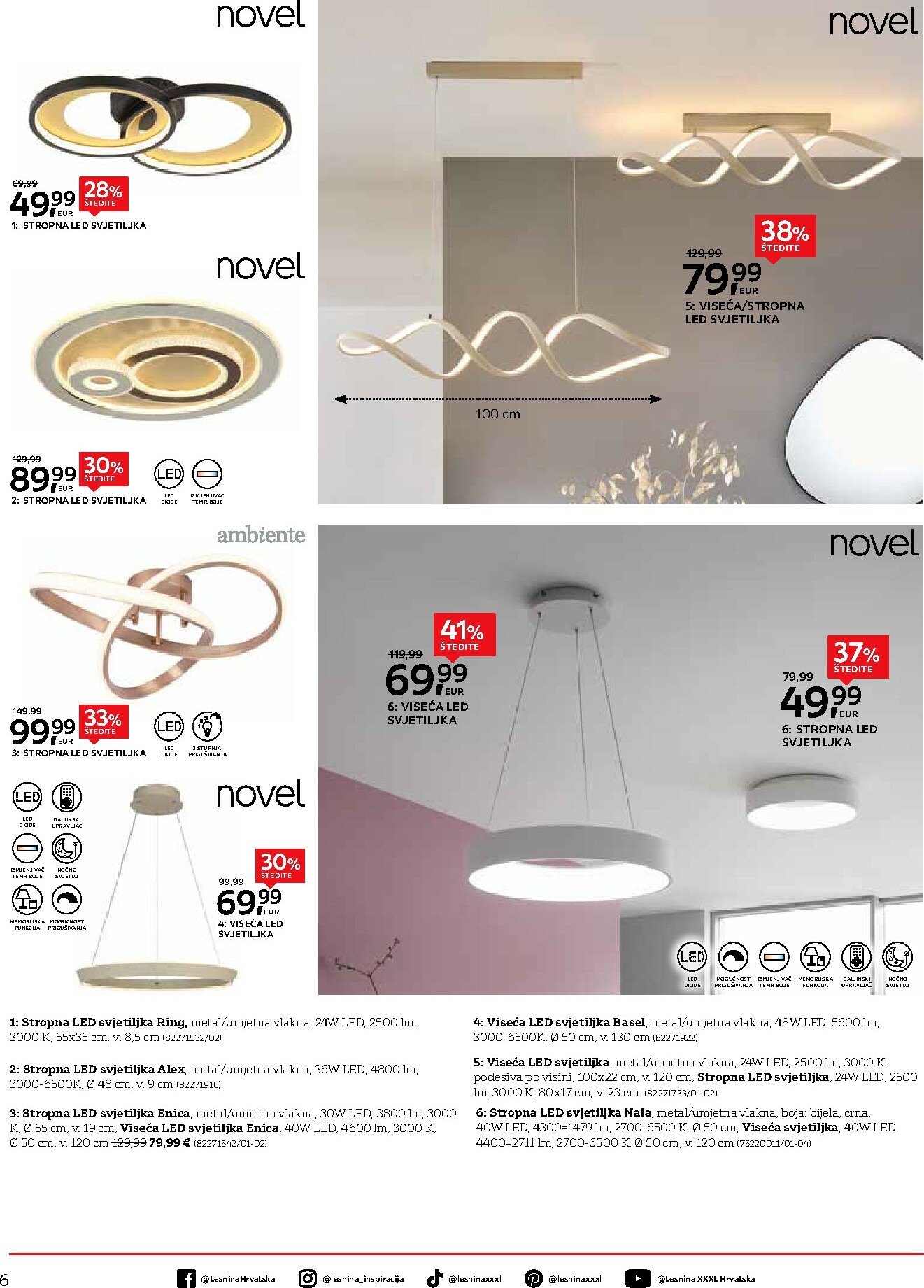 lesnina-xxxl - Prelistajte katalog Lesnina - Moderna rješenja rasvjete, vrijedi od 02.02.2026 do 28.02.2026 - page: 6