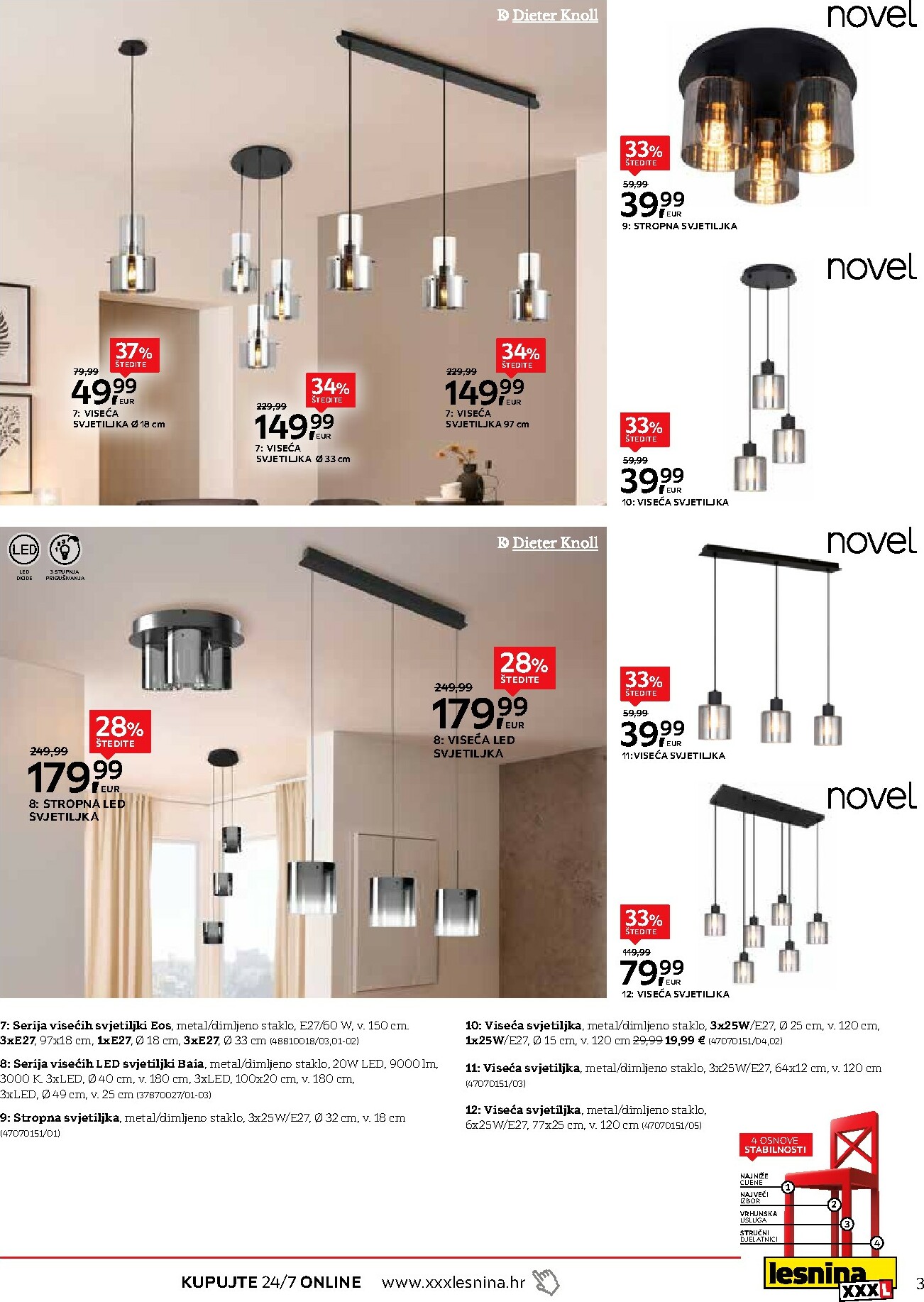 lesnina-xxxl - Prelistajte katalog Lesnina - Moderna rješenja rasvjete, vrijedi od 02.02.2026 do 28.02.2026 - page: 3