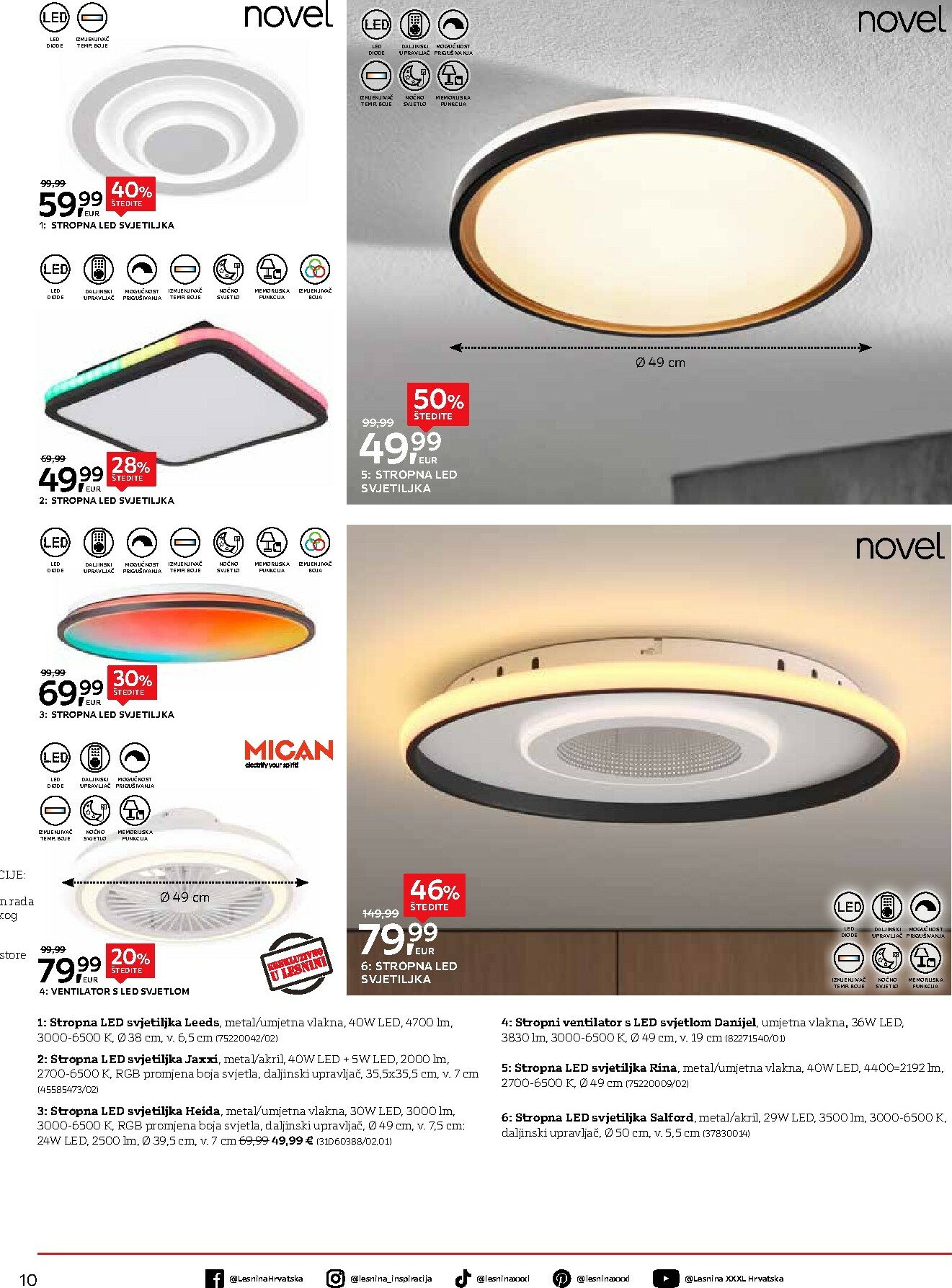lesnina-xxxl - Prelistajte katalog Lesnina - Moderna rješenja rasvjete, vrijedi od 02.02.2026 do 28.02.2026 - page: 10