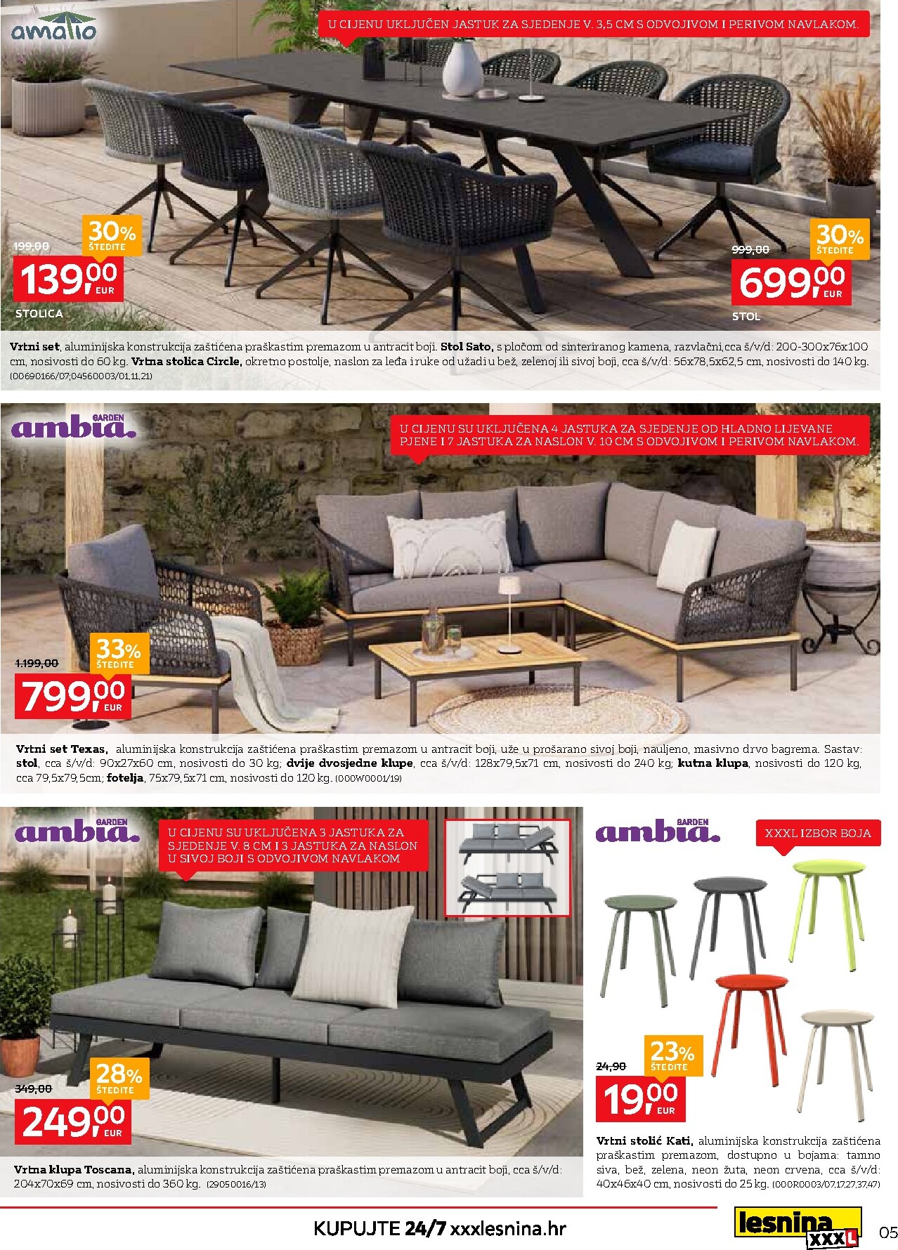lesnina-xxxl - Prelistajte katalog Lesnina - Uživanje na otvorenom, vrijedi od 24.02.2026 do 26.03.2026 - page: 5