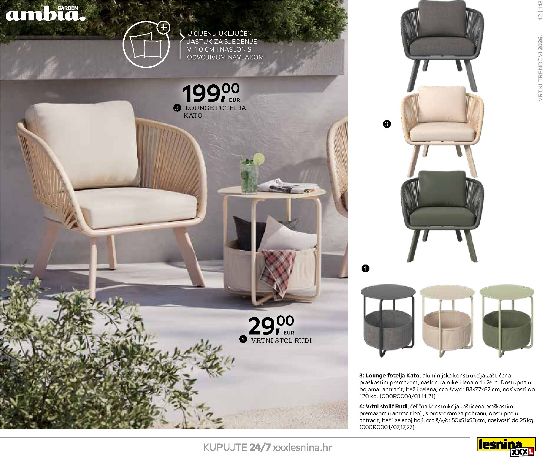 lesnina-xxxl - Prelistajte katalog Lesnina - Vrtni trendovi, vrijedi od 06.02.2026 do 31.10.2026 - page: 113
