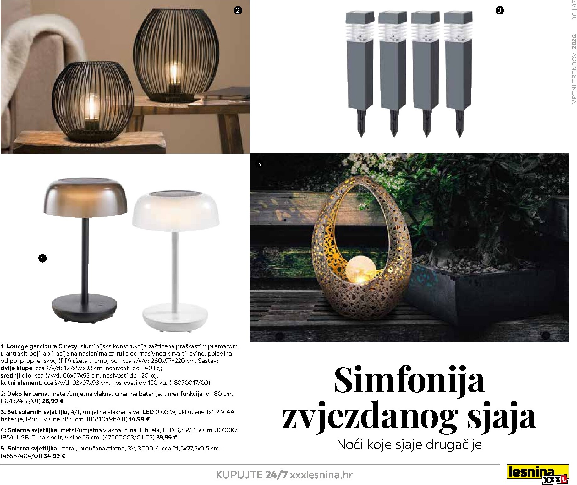 lesnina-xxxl - Prelistajte katalog Lesnina - Vrtni trendovi, vrijedi od 06.02.2026 do 31.10.2026 - page: 47