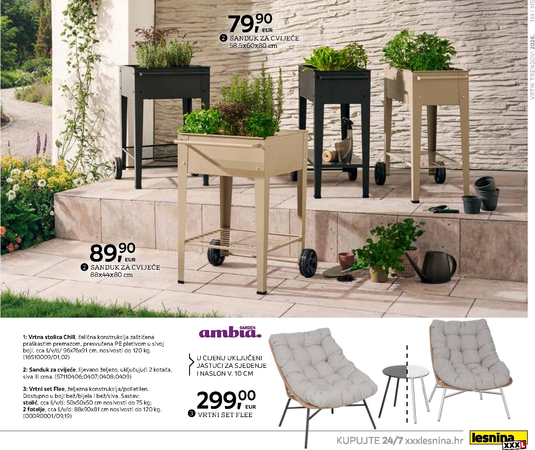 lesnina-xxxl - Prelistajte katalog Lesnina - Vrtni trendovi, vrijedi od 06.02.2026 do 31.10.2026 - page: 115