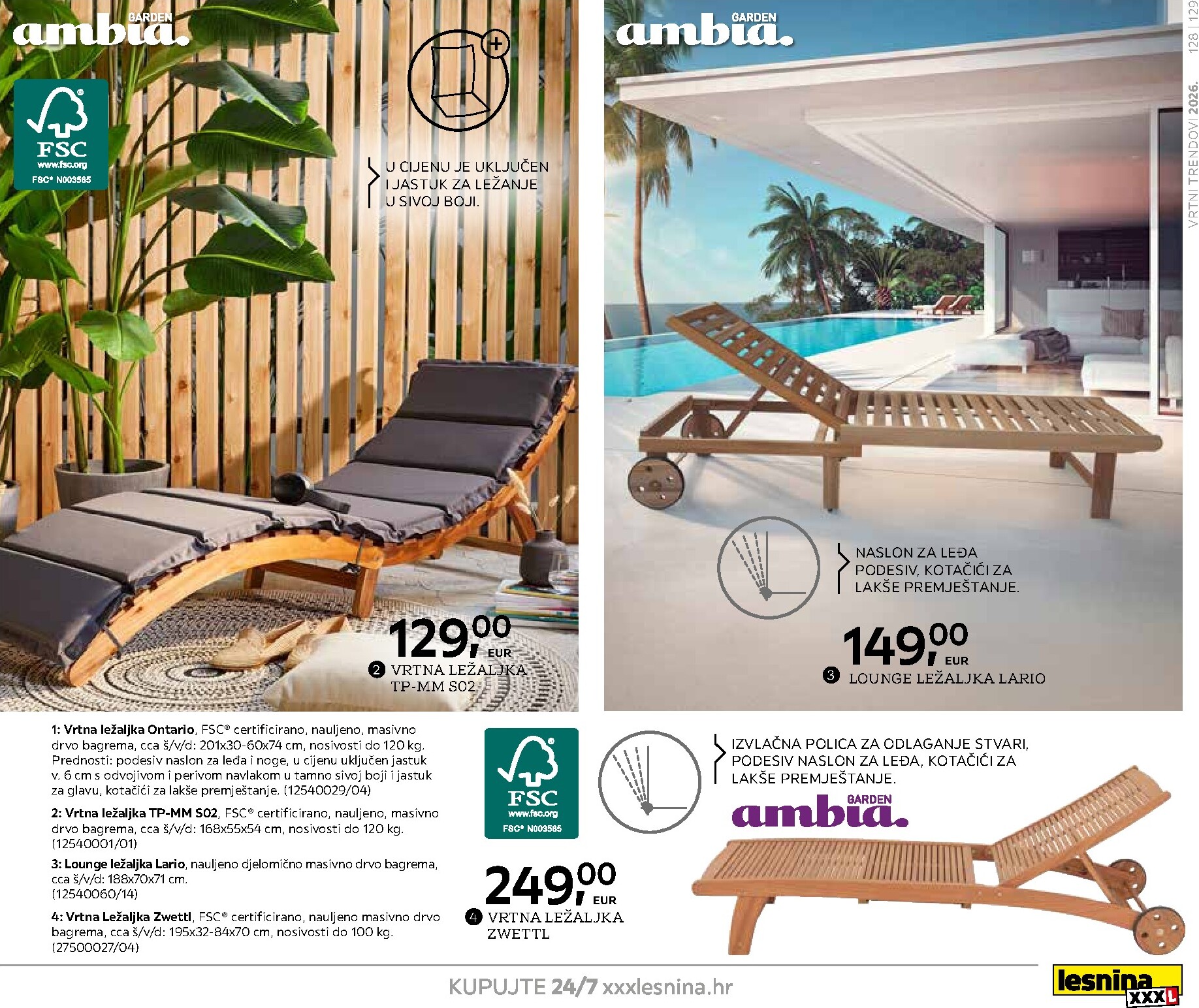 lesnina-xxxl - Prelistajte katalog Lesnina - Vrtni trendovi, vrijedi od 06.02.2026 do 31.10.2026 - page: 129