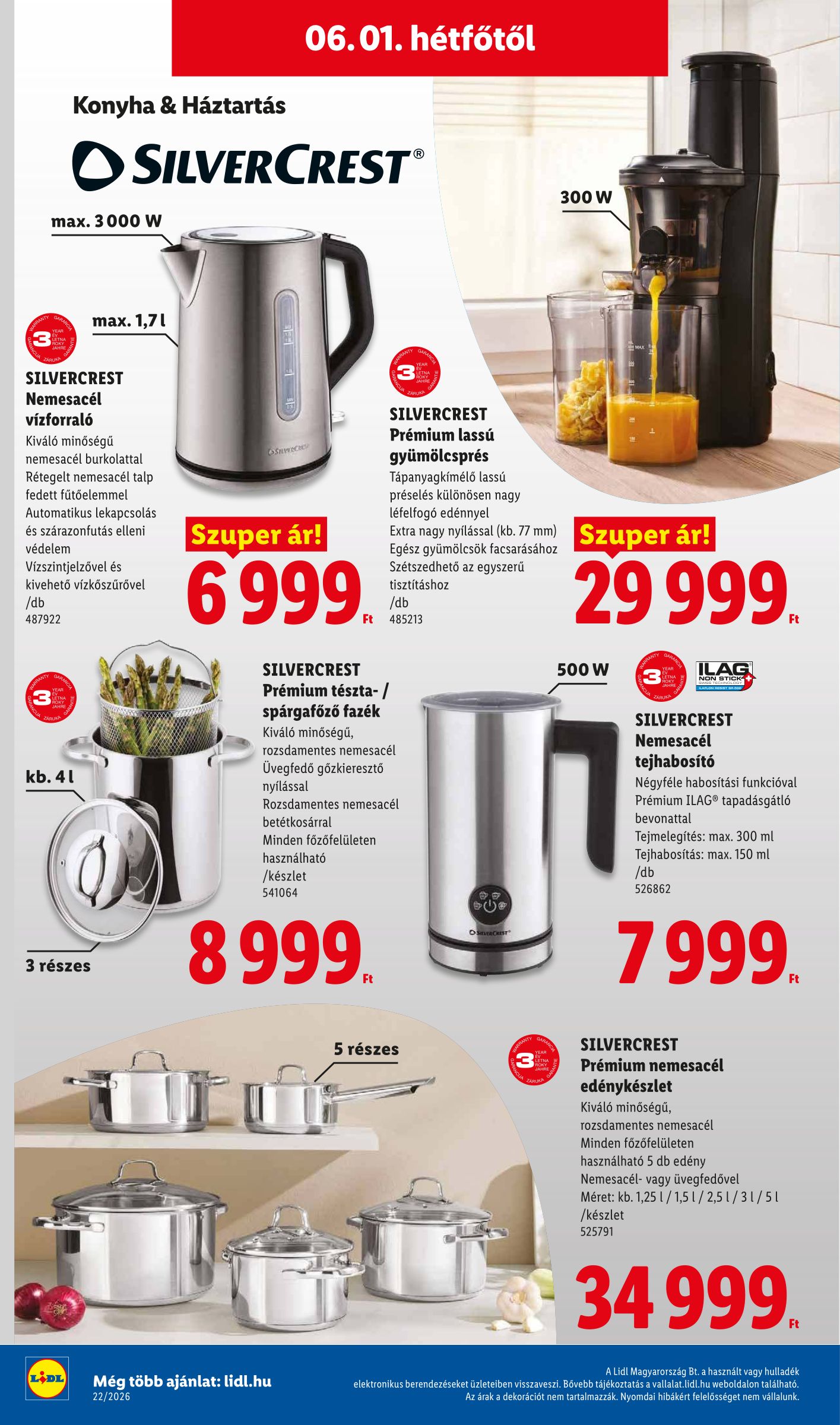 lidl - Lidl hirdetmény a következő hétre csütörtöktől 2026.05.28.-tól szerdától 2026.06.03.-ig - page: 52