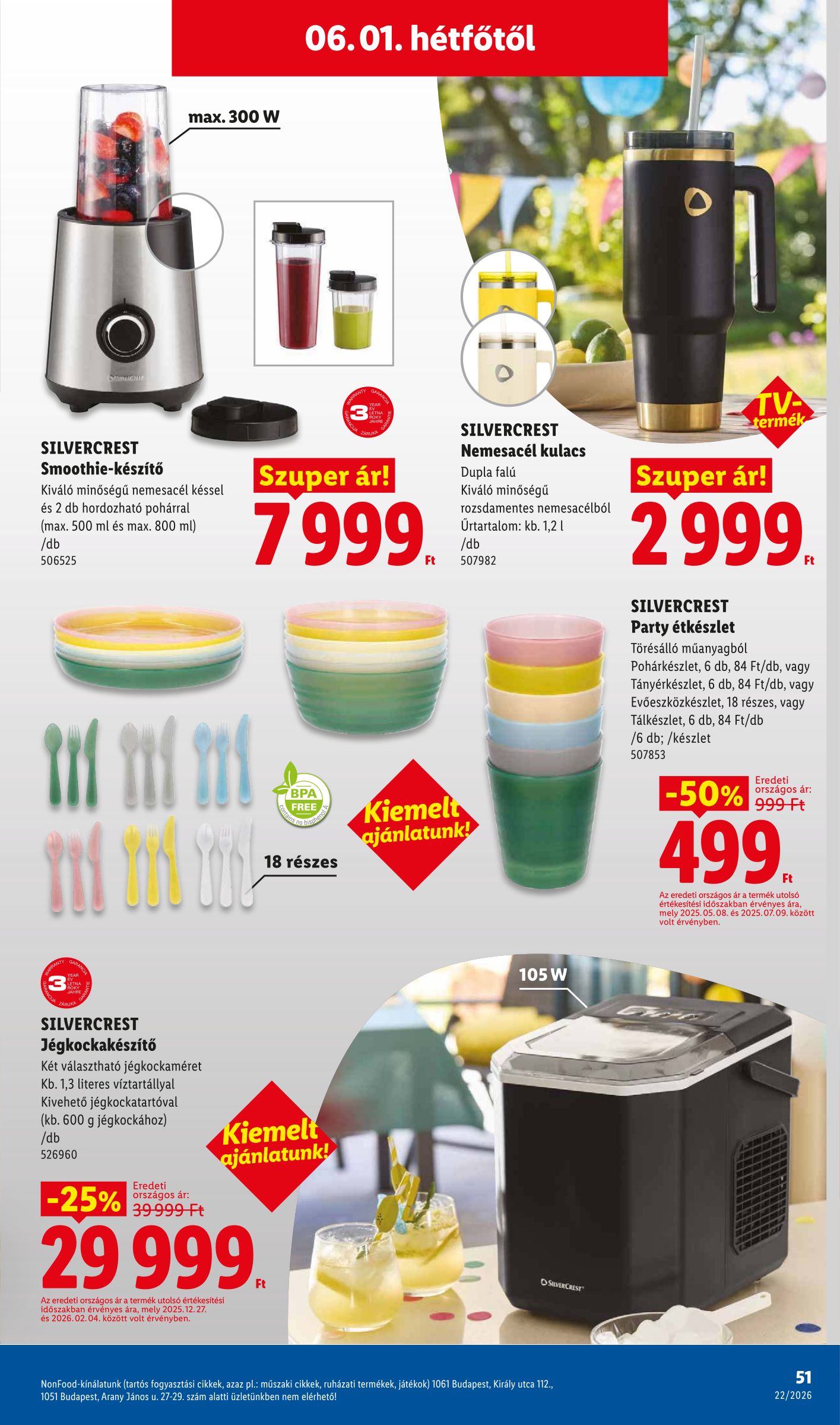 lidl - Lidl hirdetmény a következő hétre csütörtöktől 2026.05.28.-tól szerdától 2026.06.03.-ig - page: 51