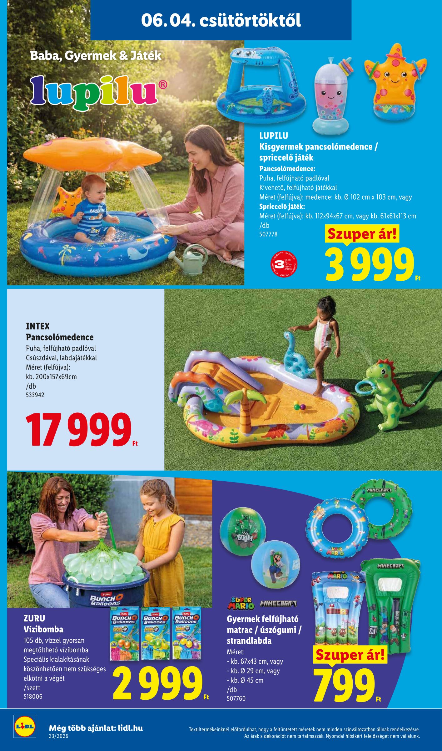 lidl - Lidl hirdetmény a következő hétre csütörtöktől 2026.06.04.-tól szerdától 2026.06.10.-ig - page: 38