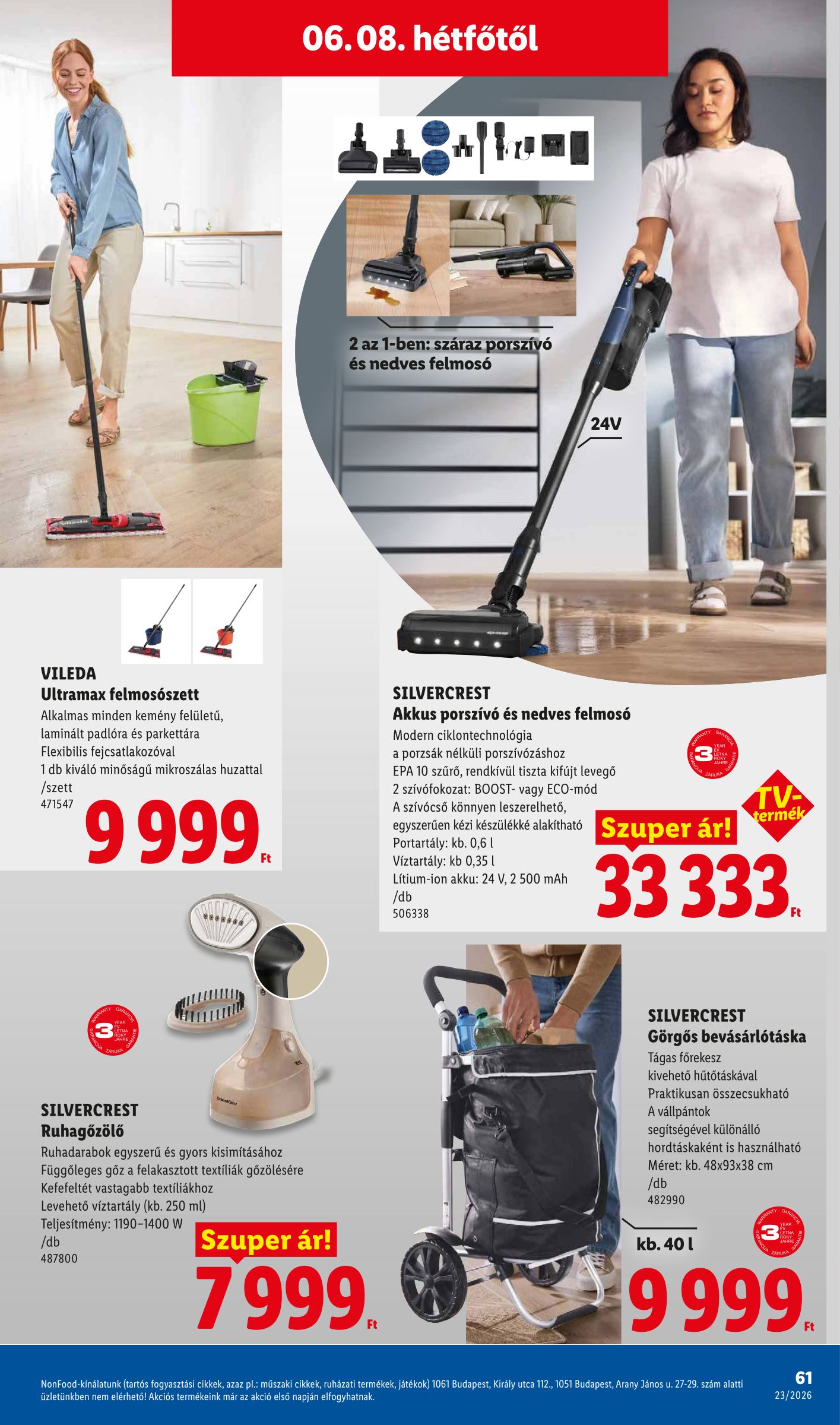 lidl - Lidl hirdetmény a következő hétre csütörtöktől 2026.06.04.-tól szerdától 2026.06.10.-ig - page: 61