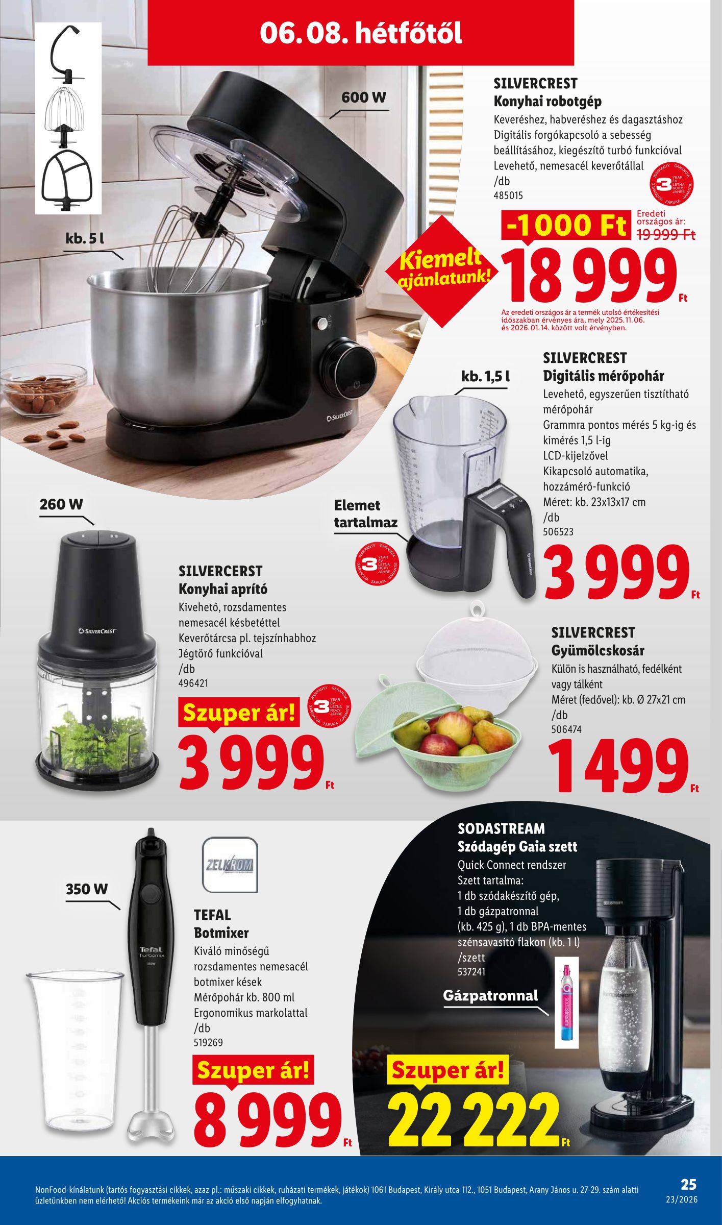lidl - Lidl - Nonfood hirdetmény a következő hétre csütörtöktől 2026.06.04.-tól szerdától 2026.06.10.-ig - page: 25